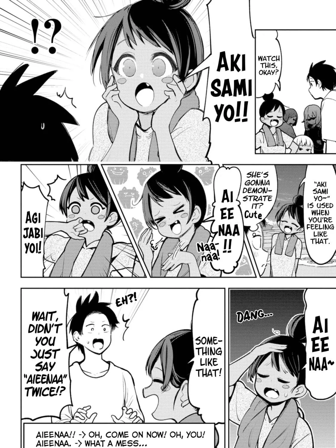 Okinawa de Suki ni Natta Ko ga Hougen Sugite Tsura Sugiru Chapter 33 page 5 - 