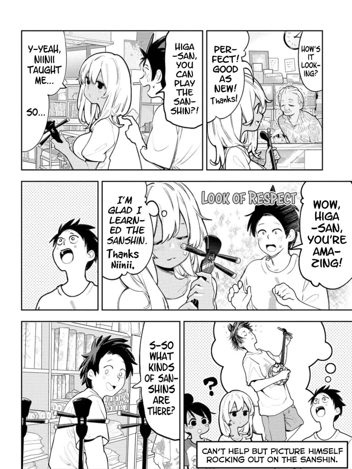 Okinawa de Suki ni Natta Ko ga Hougen Sugite Tsura Sugiru Chapter 37 page 11 - 