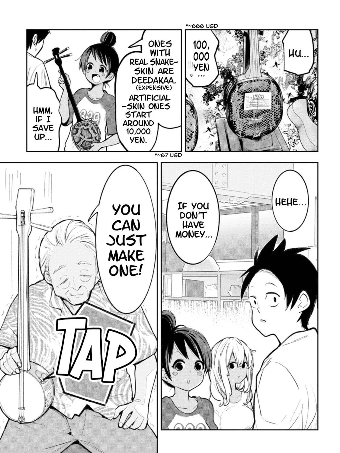 Okinawa de Suki ni Natta Ko ga Hougen Sugite Tsura Sugiru Chapter 37 page 13 - 