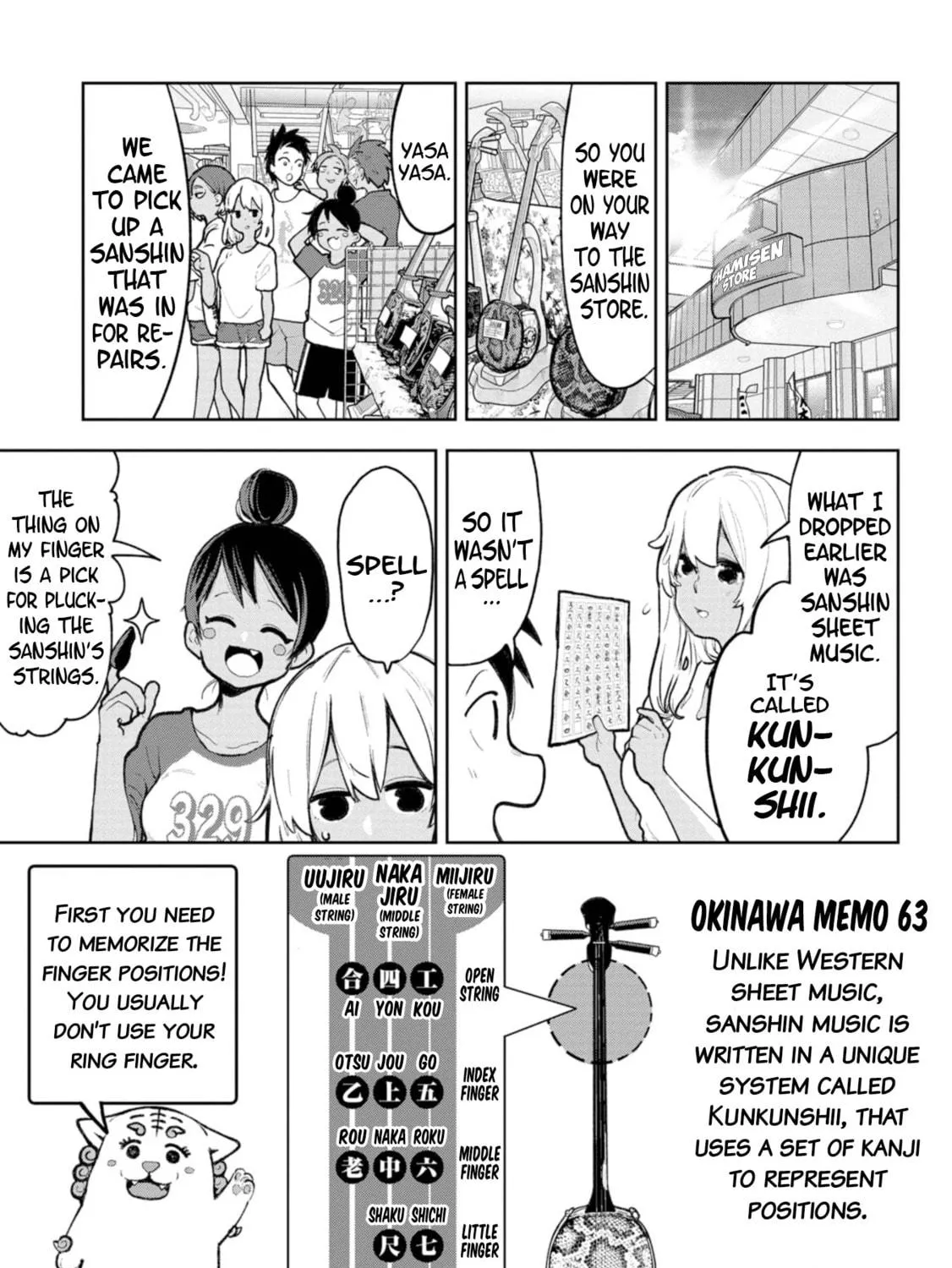 Okinawa de Suki ni Natta Ko ga Hougen Sugite Tsura Sugiru Chapter 37 page 5 - 