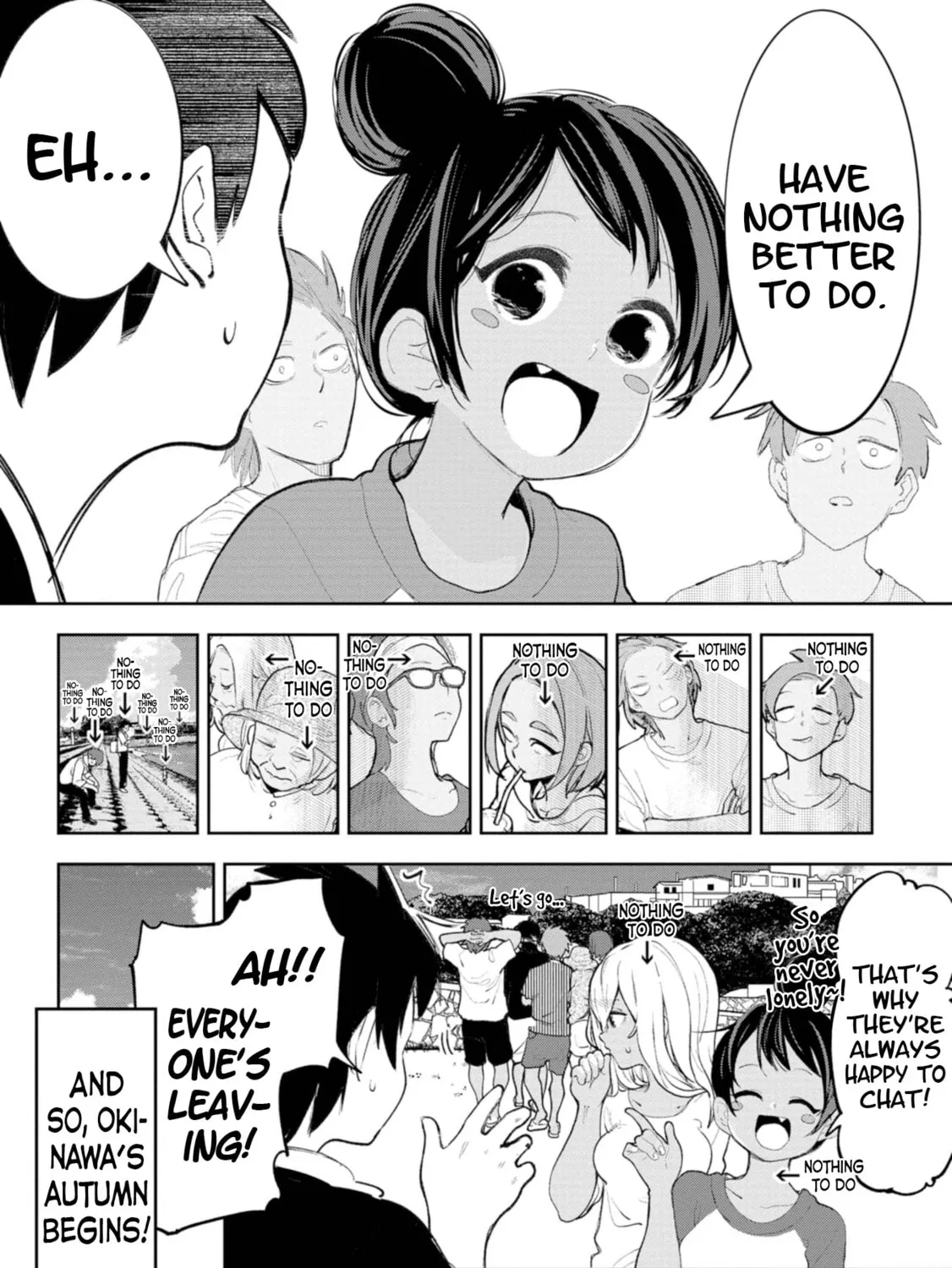 Okinawa de Suki ni Natta Ko ga Hougen Sugite Tsura Sugiru Chapter 38 page 15 - 