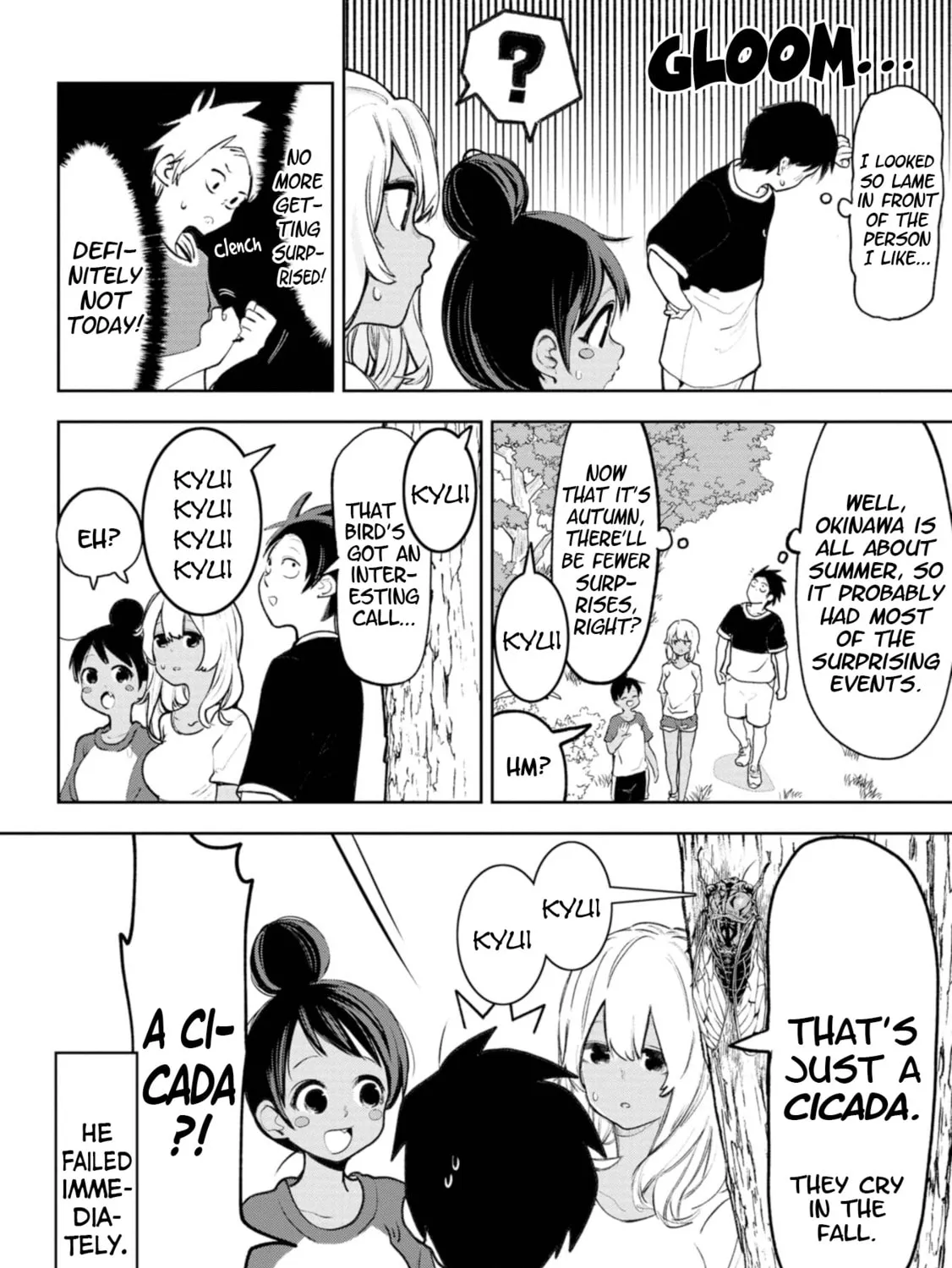 Okinawa de Suki ni Natta Ko ga Hougen Sugite Tsura Sugiru Chapter 38 page 3 - 