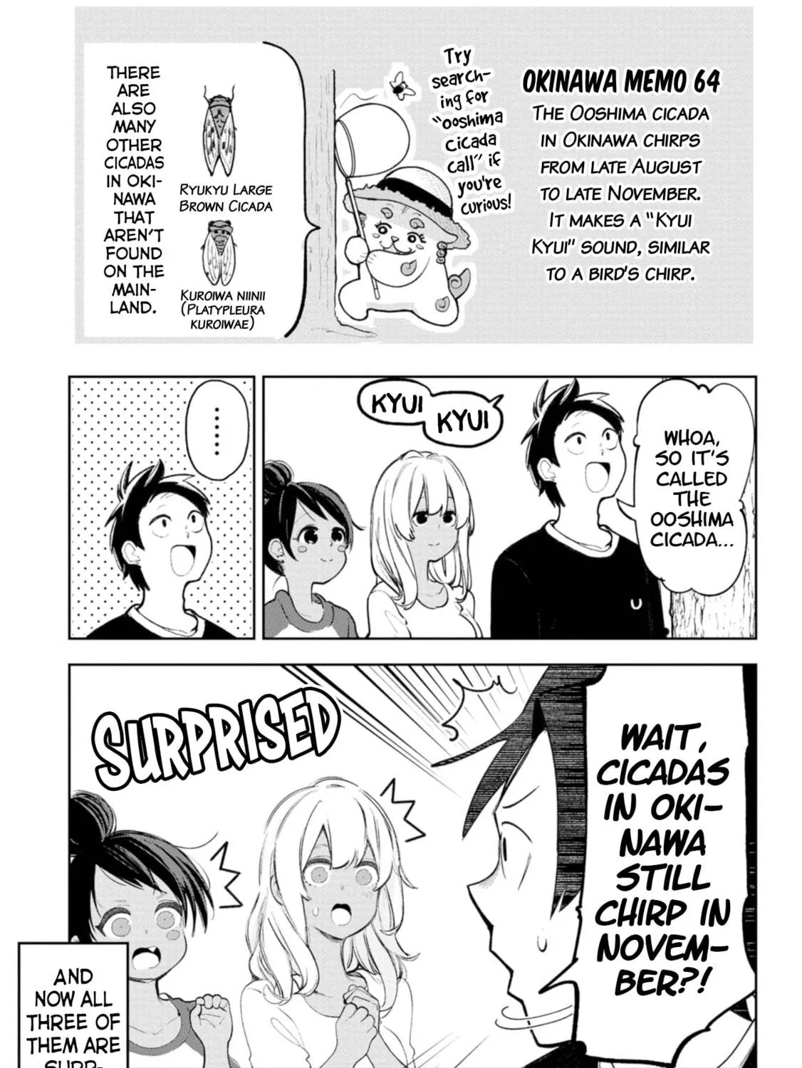 Okinawa de Suki ni Natta Ko ga Hougen Sugite Tsura Sugiru Chapter 38 page 5 - 