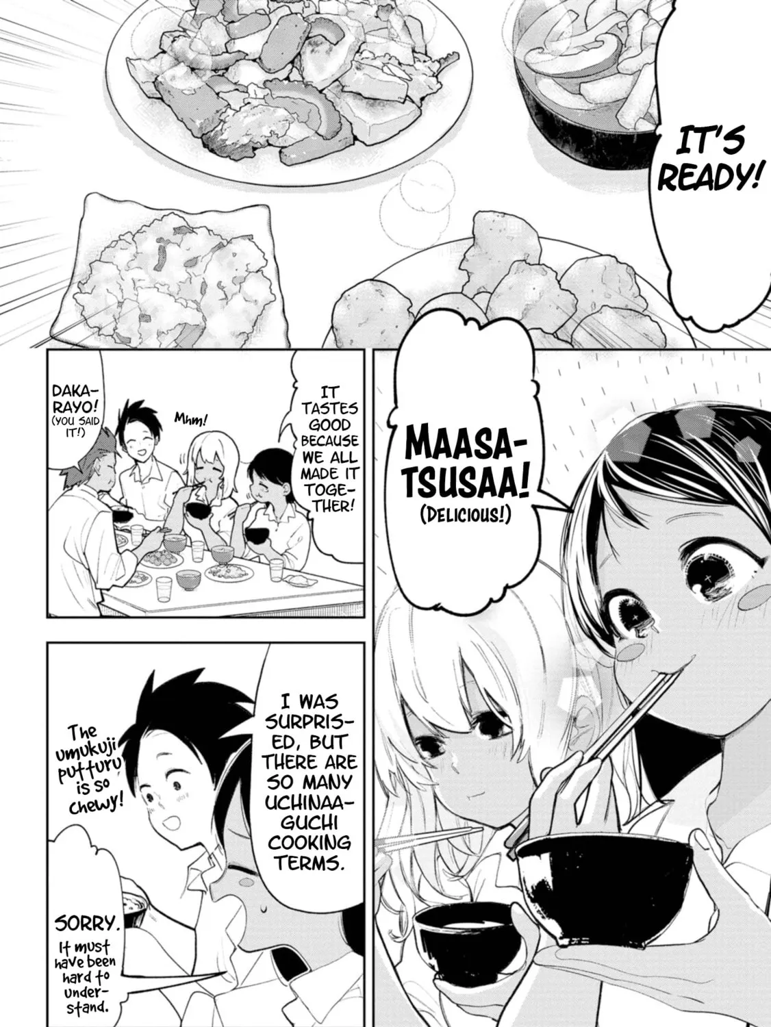 Okinawa de Suki ni Natta Ko ga Hougen Sugite Tsura Sugiru Chapter 39 page 15 - 