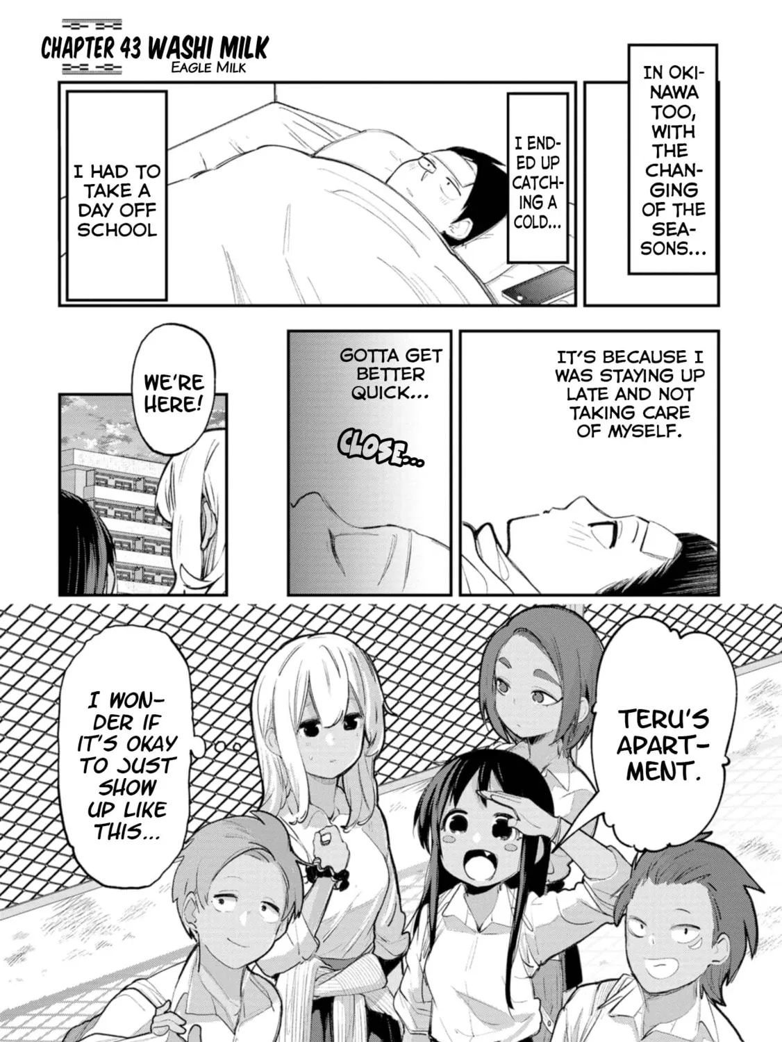 Okinawa de Suki ni Natta Ko ga Hougen Sugite Tsura Sugiru Chapter 43 page 1 - 