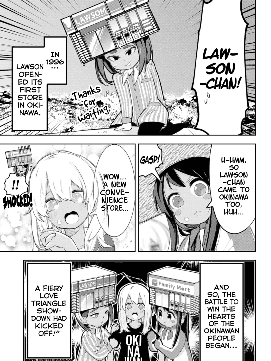 Okinawa de Suki ni Natta Ko ga Hougen Sugite Tsura Sugiru Chapter 45 page 13 - 