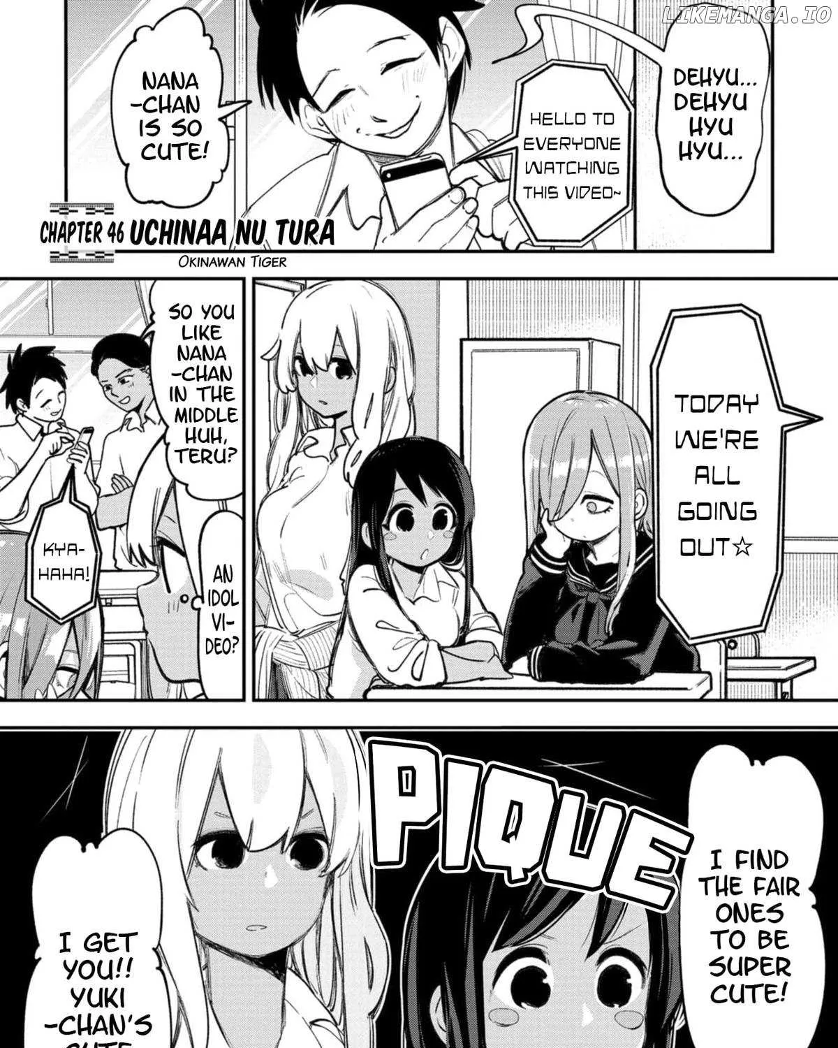 Okinawa de Suki ni Natta Ko ga Hougen Sugite Tsura Sugiru Chapter 46 page 1 - 