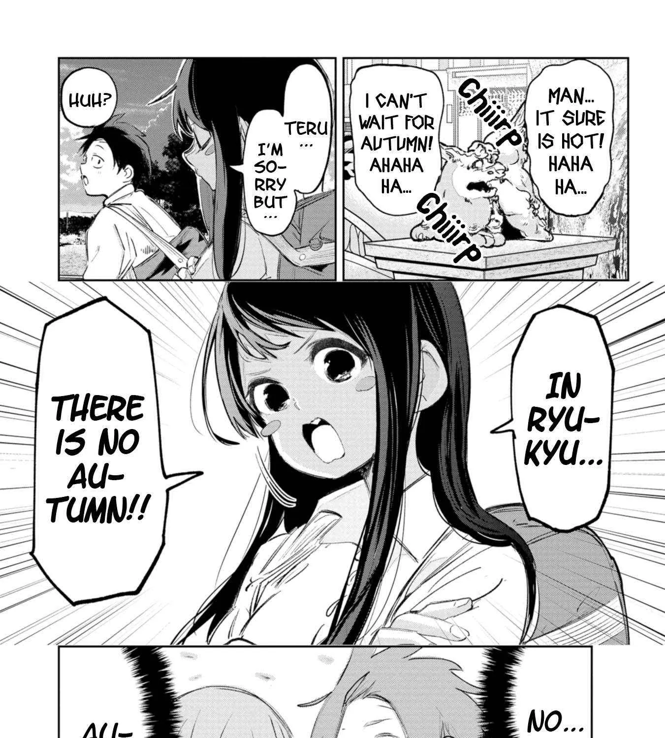 Okinawa de Suki ni Natta Ko ga Hougen Sugite Tsura Sugiru Chapter 47 page 12 - 