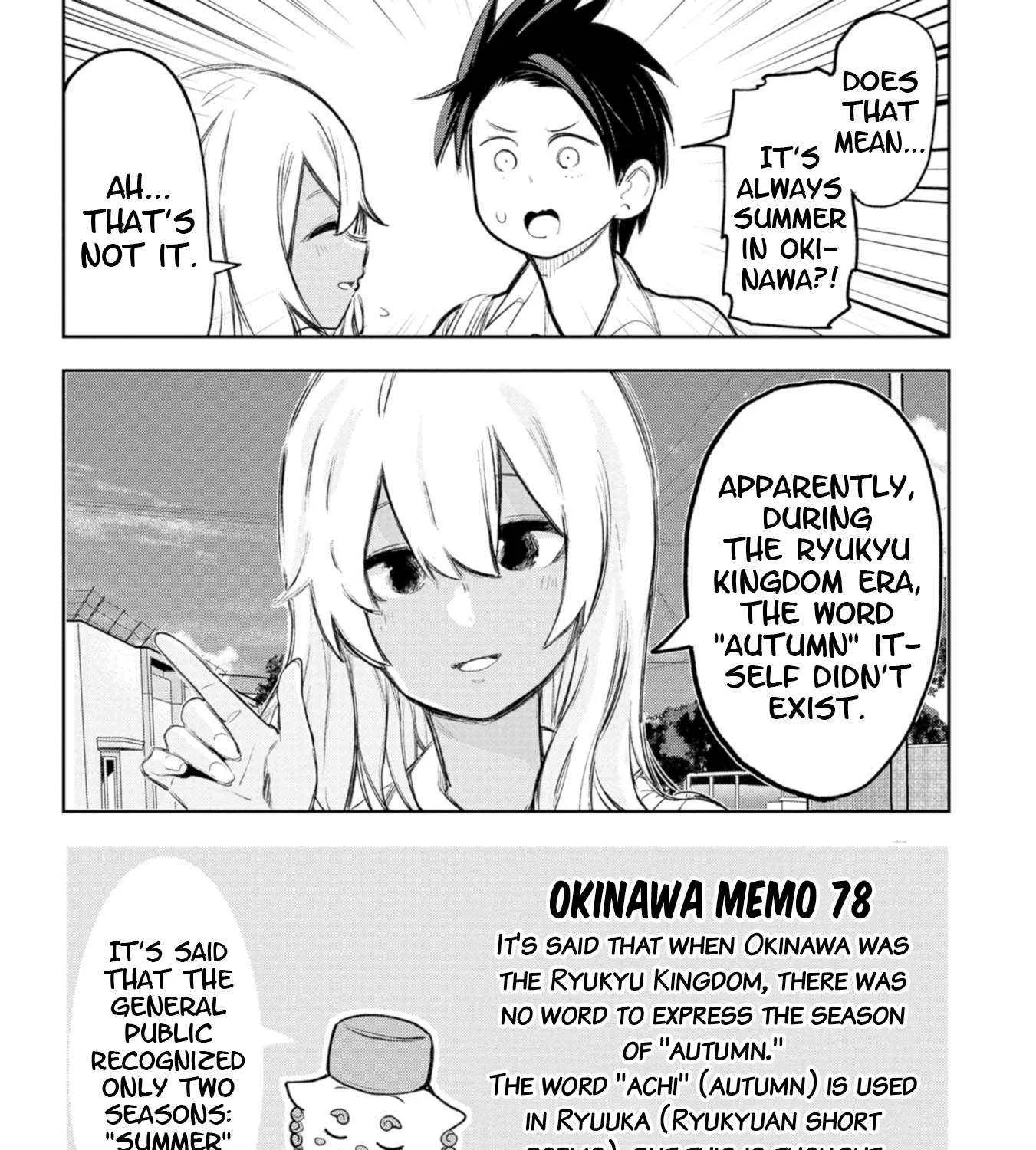 Okinawa de Suki ni Natta Ko ga Hougen Sugite Tsura Sugiru Chapter 47 page 14 - 