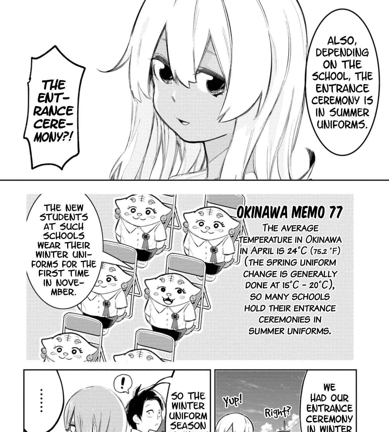 Okinawa de Suki ni Natta Ko ga Hougen Sugite Tsura Sugiru Chapter 47 page 6 - 