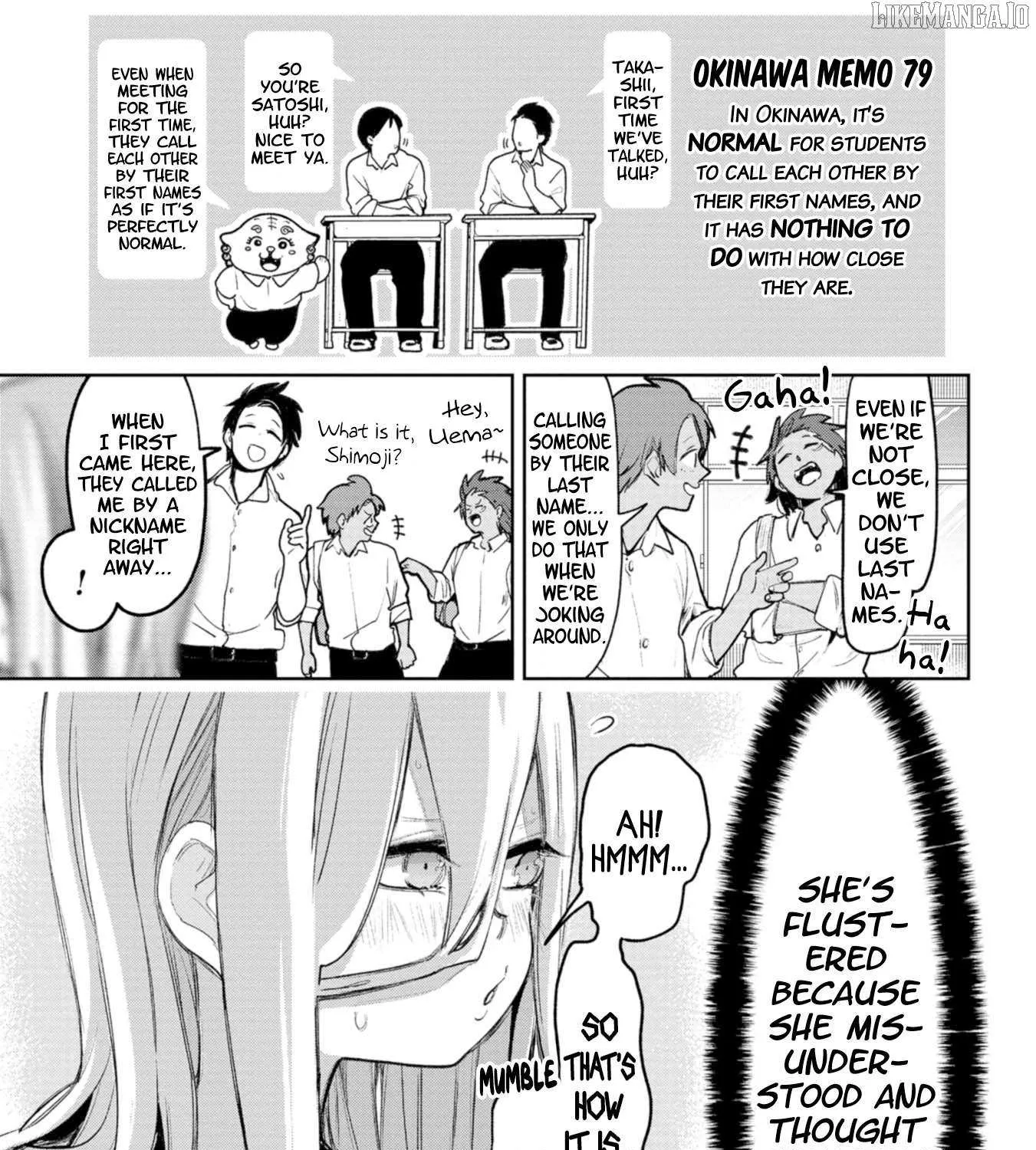Okinawa de Suki ni Natta Ko ga Hougen Sugite Tsura Sugiru Chapter 48 page 5 - 