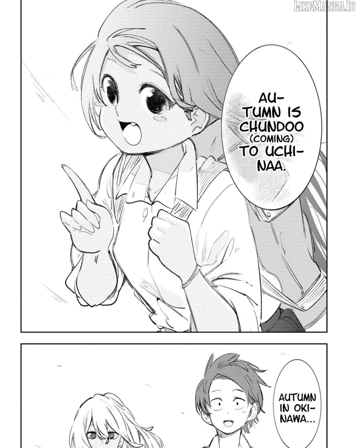 Okinawa de Suki ni Natta Ko ga Hougen Sugite Tsura Sugiru Chapter 49 page 12 - 