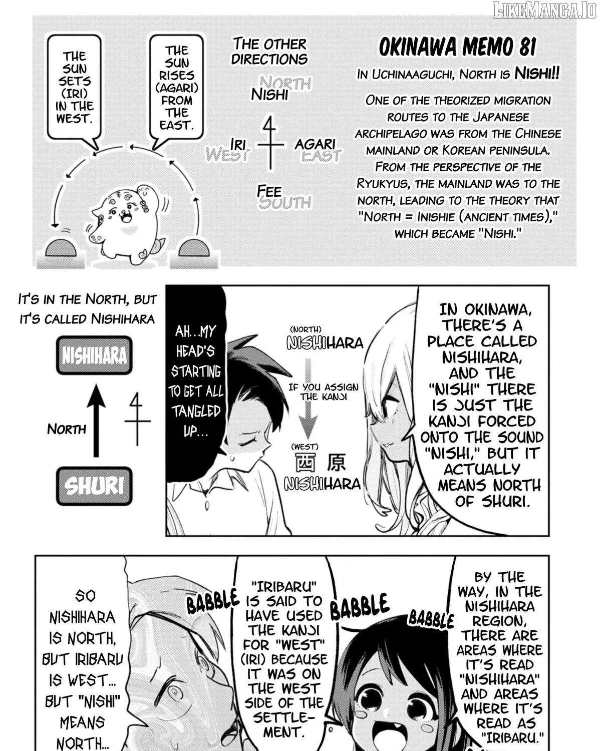 Okinawa de Suki ni Natta Ko ga Hougen Sugite Tsura Sugiru Chapter 49 page 8 - 