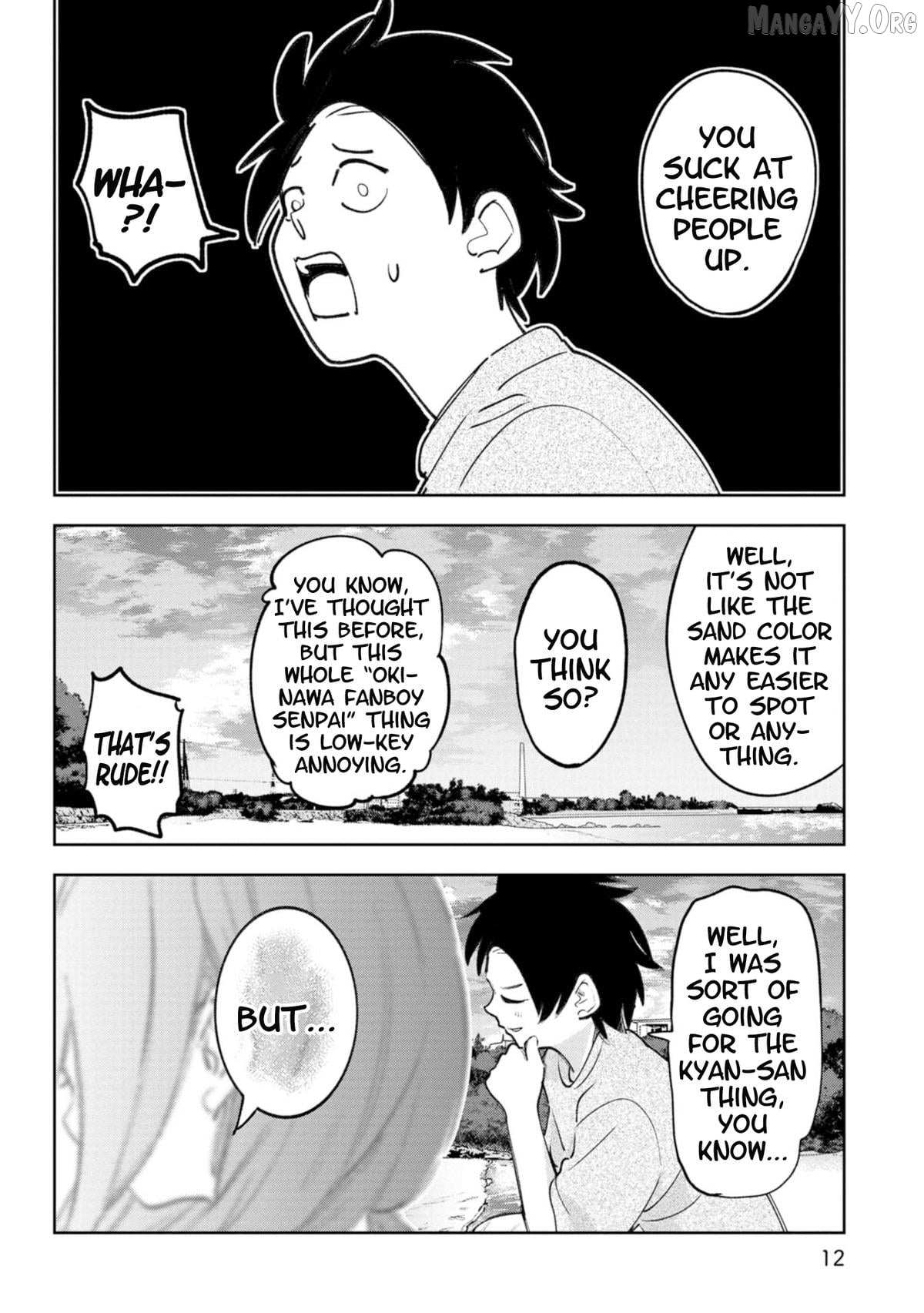 Okinawa de Suki ni Natta Ko ga Hougen Sugite Tsura Sugiru Chapter 50 page 12 - 