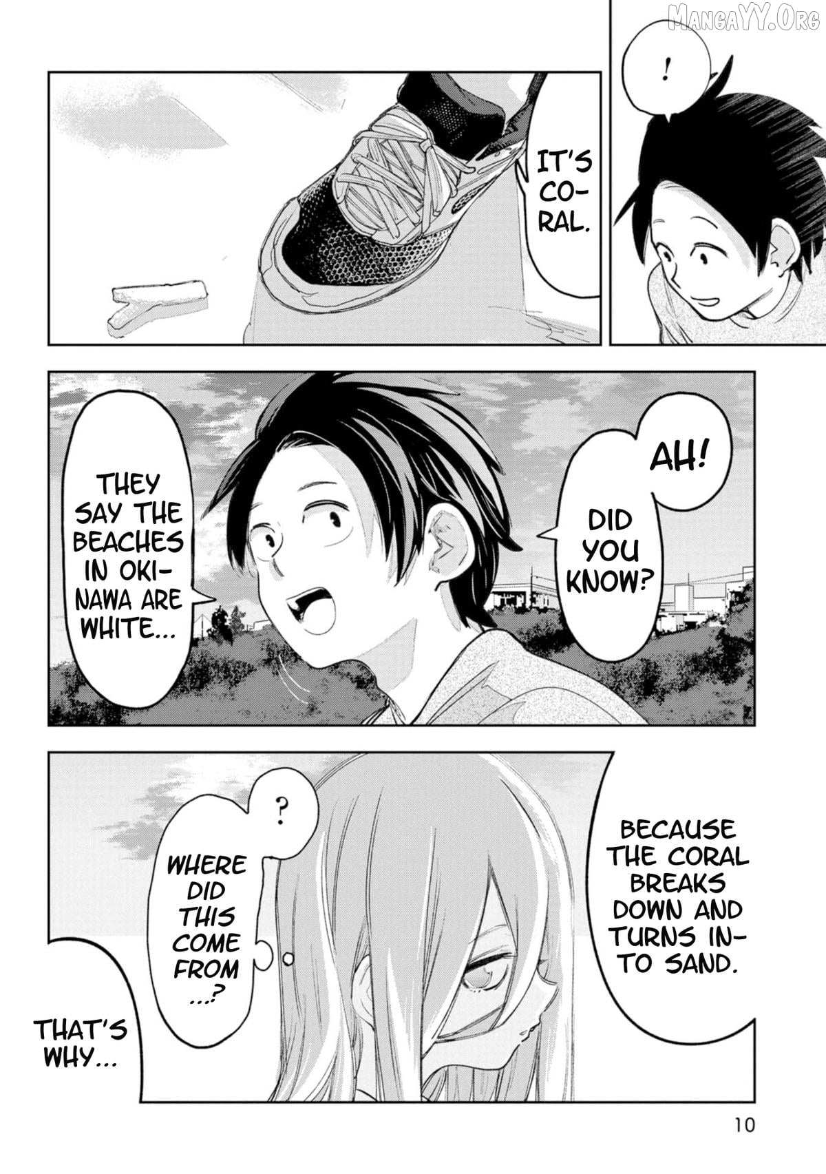 Okinawa de Suki ni Natta Ko ga Hougen Sugite Tsura Sugiru Chapter 50 page 10 - 