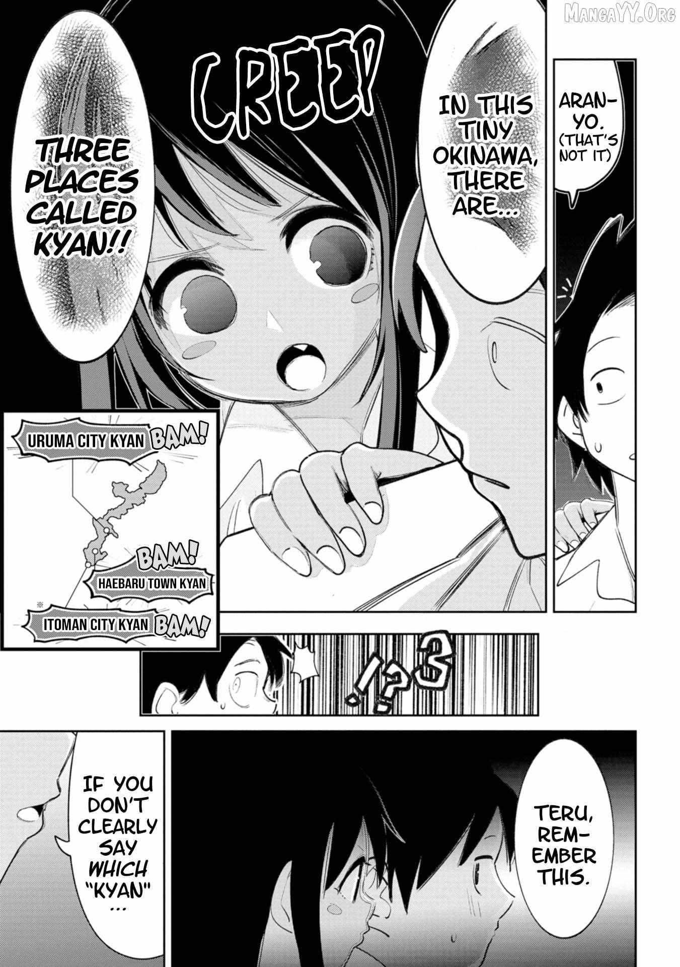 Okinawa de Suki ni Natta Ko ga Hougen Sugite Tsura Sugiru Chapter 51 page 7 - 