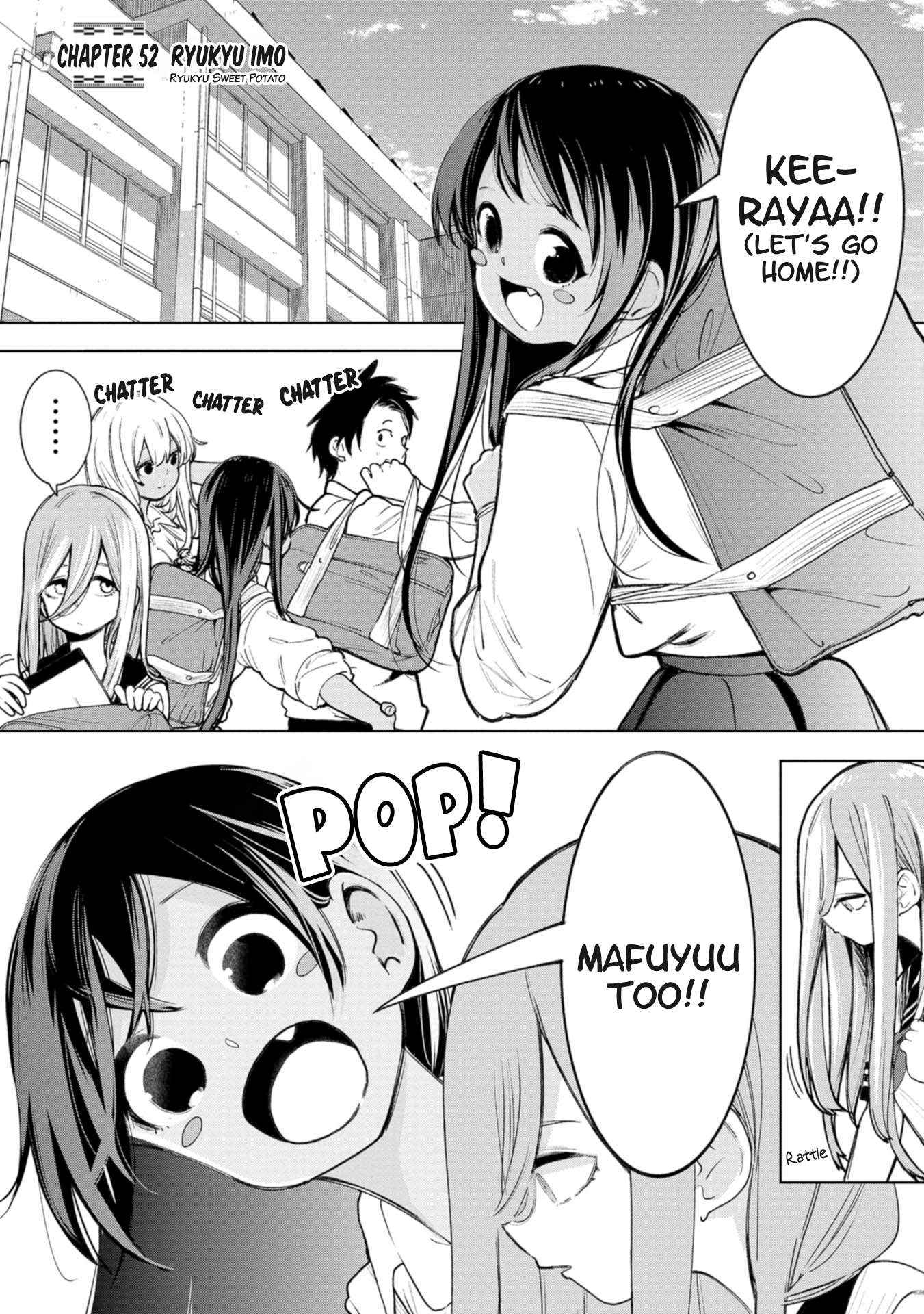Okinawa de Suki ni Natta Ko ga Hougen Sugite Tsura Sugiru Chapter 52 page 1 - 