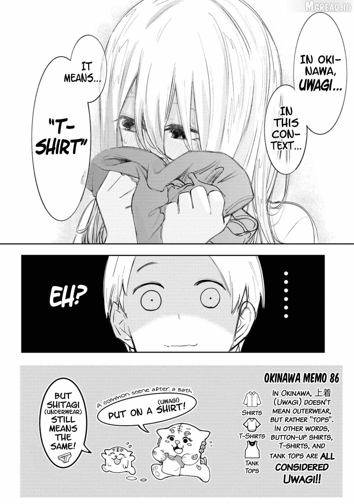 Okinawa de Suki ni Natta Ko ga Hougen Sugite Tsura Sugiru Chapter 53 page 10 - 