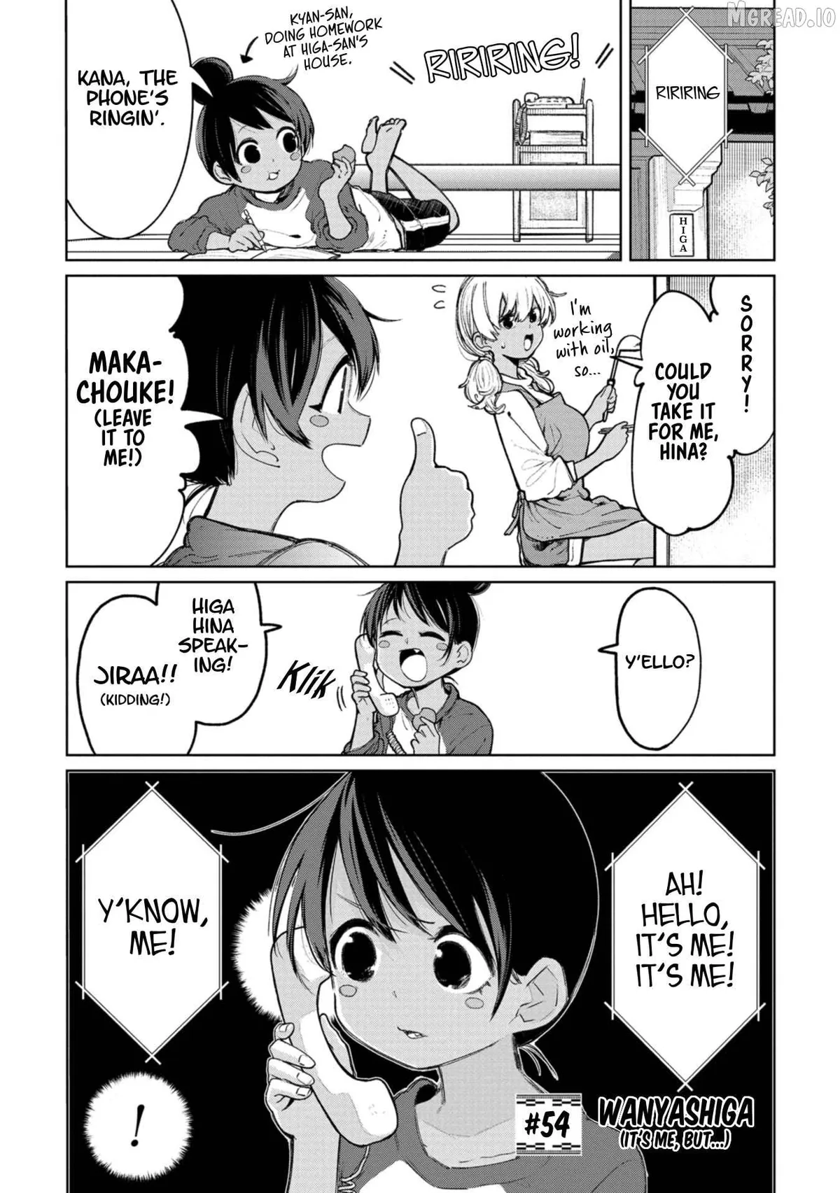 Okinawa de Suki ni Natta Ko ga Hougen Sugite Tsura Sugiru Chapter 54 page 1 - 