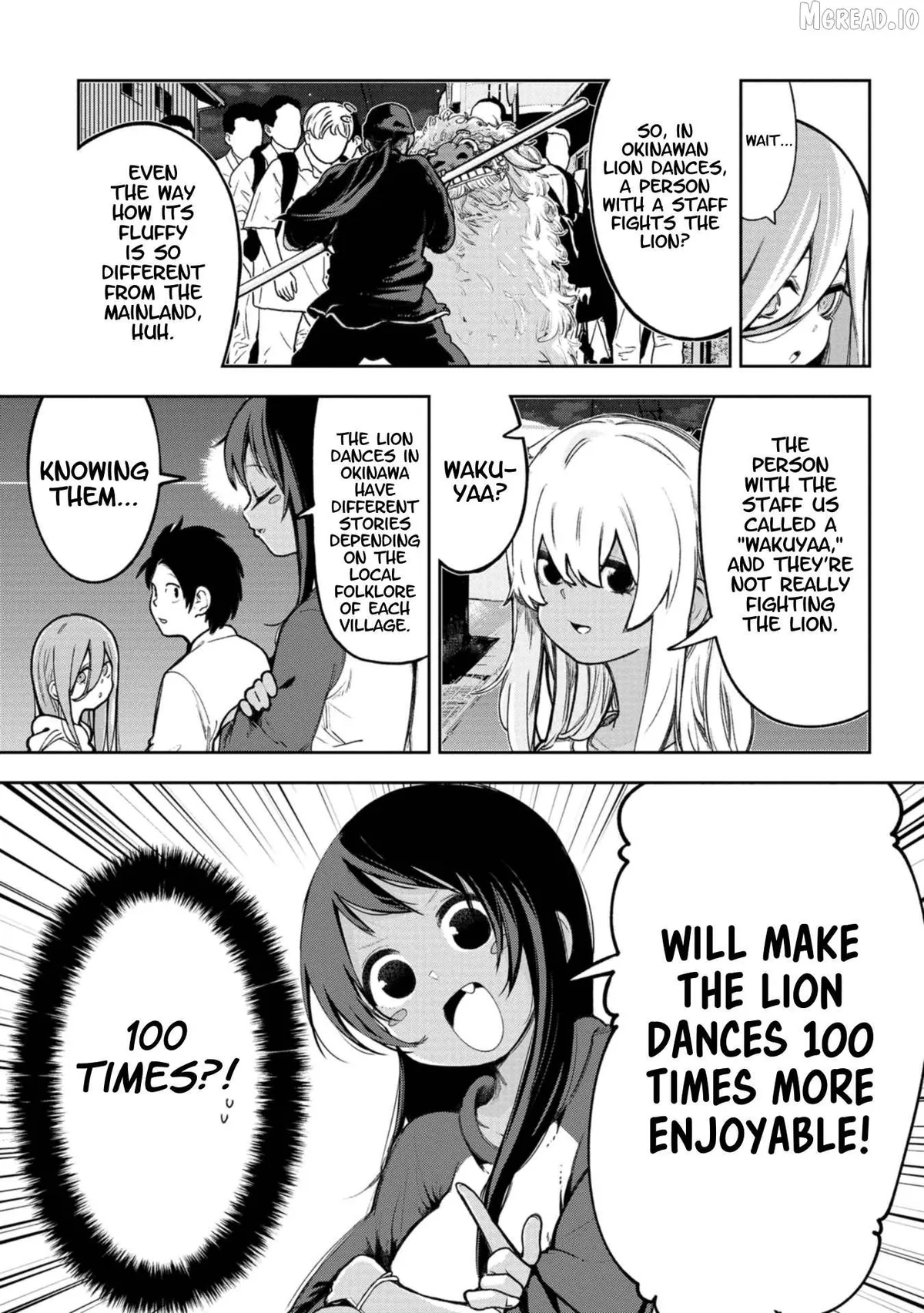 Okinawa de Suki ni Natta Ko ga Hougen Sugite Tsura Sugiru Chapter 55 page 8 - 