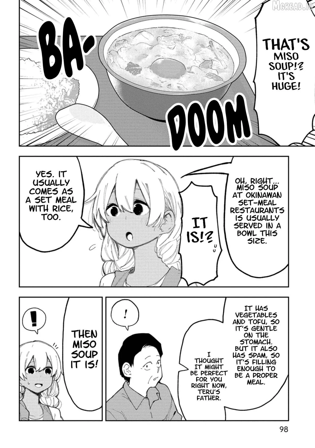 Okinawa de Suki ni Natta Ko ga Hougen Sugite Tsura Sugiru Chapter 56 page 10 - 