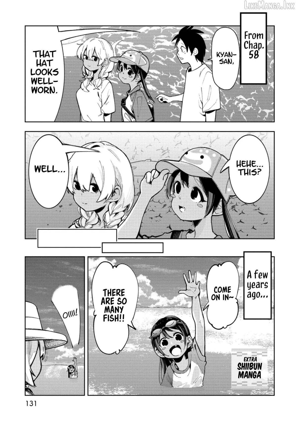 Okinawa de Suki ni Natta Ko ga Hougen Sugite Tsura Sugiru Chapter 58.5 page 2 - 