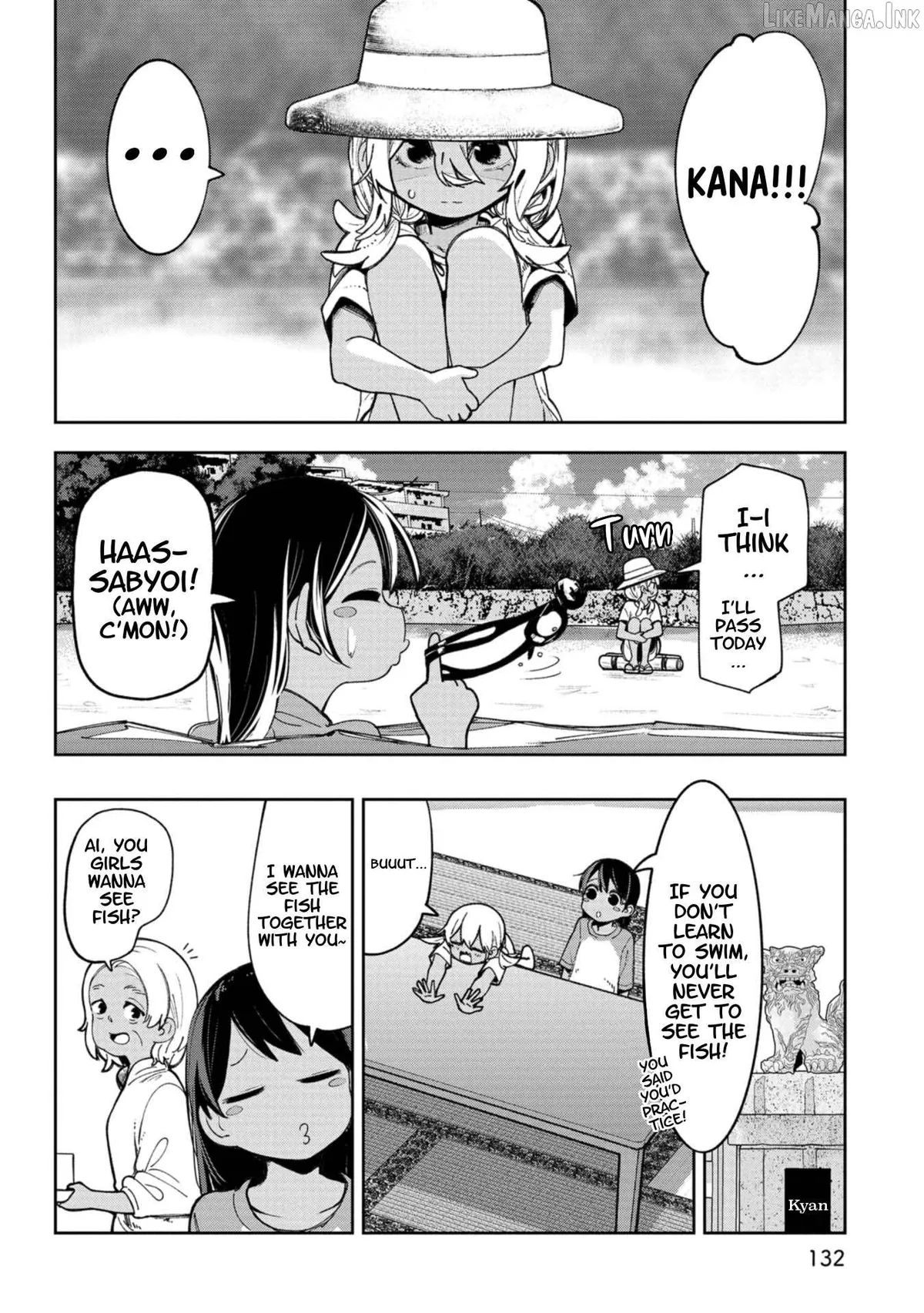 Okinawa de Suki ni Natta Ko ga Hougen Sugite Tsura Sugiru Chapter 58.5 page 3 - 