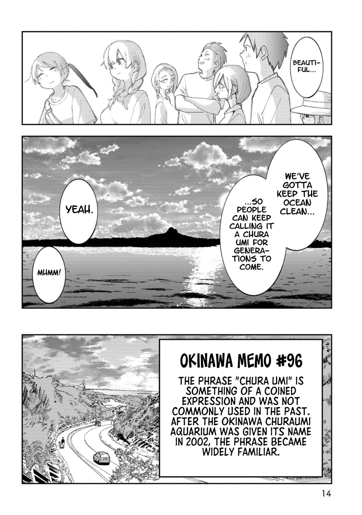 Okinawa de Suki ni Natta Ko ga Hougen Sugite Tsura Sugiru Chapter 59 page 14 - 