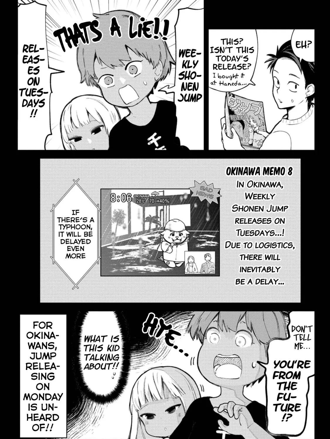 Okinawa de Suki ni Natta Ko ga Hougen Sugite Tsura Sugiru Chapter 8 page 7 - 