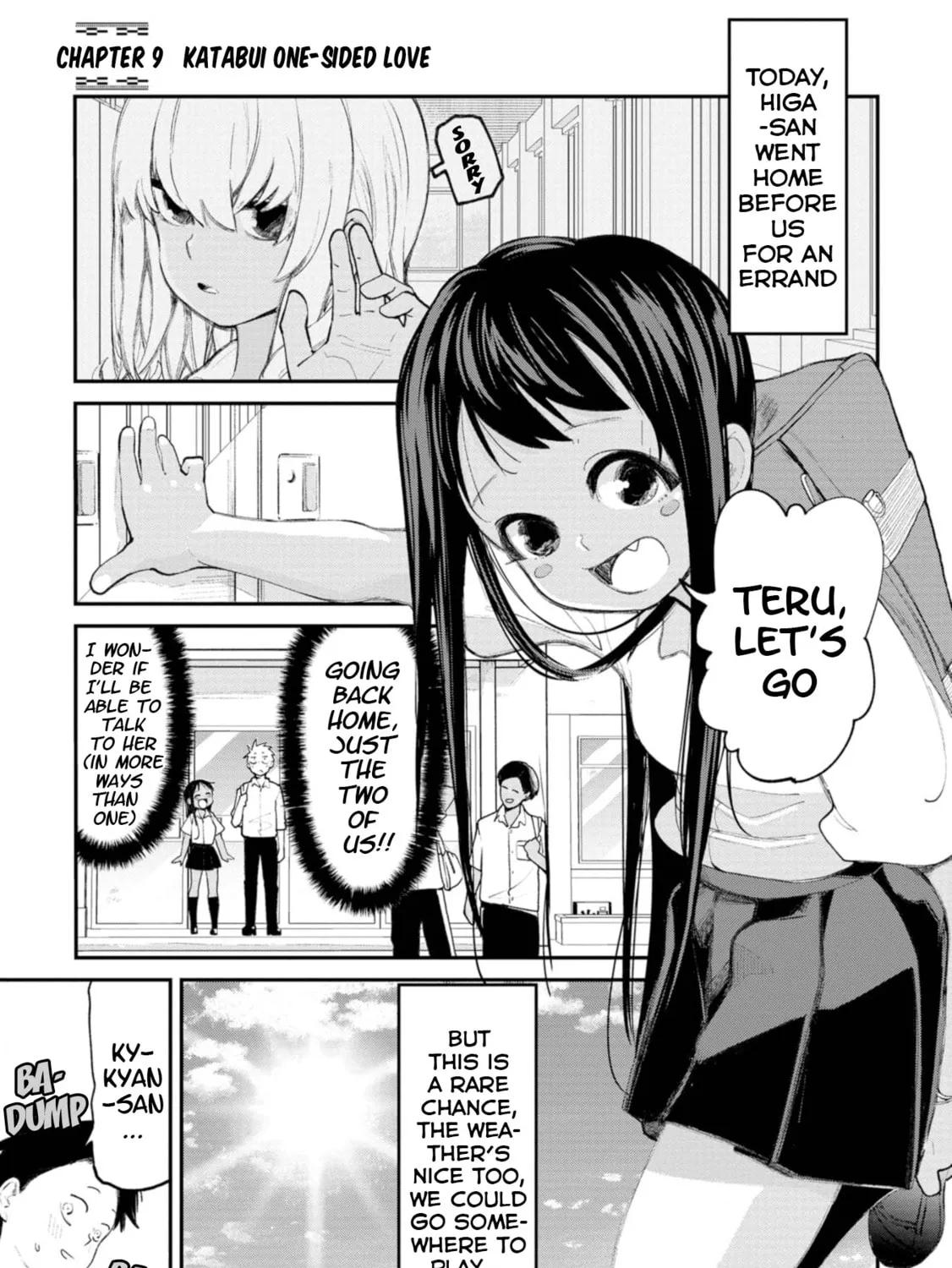 Okinawa de Suki ni Natta Ko ga Hougen Sugite Tsura Sugiru Chapter 9 page 1 - 