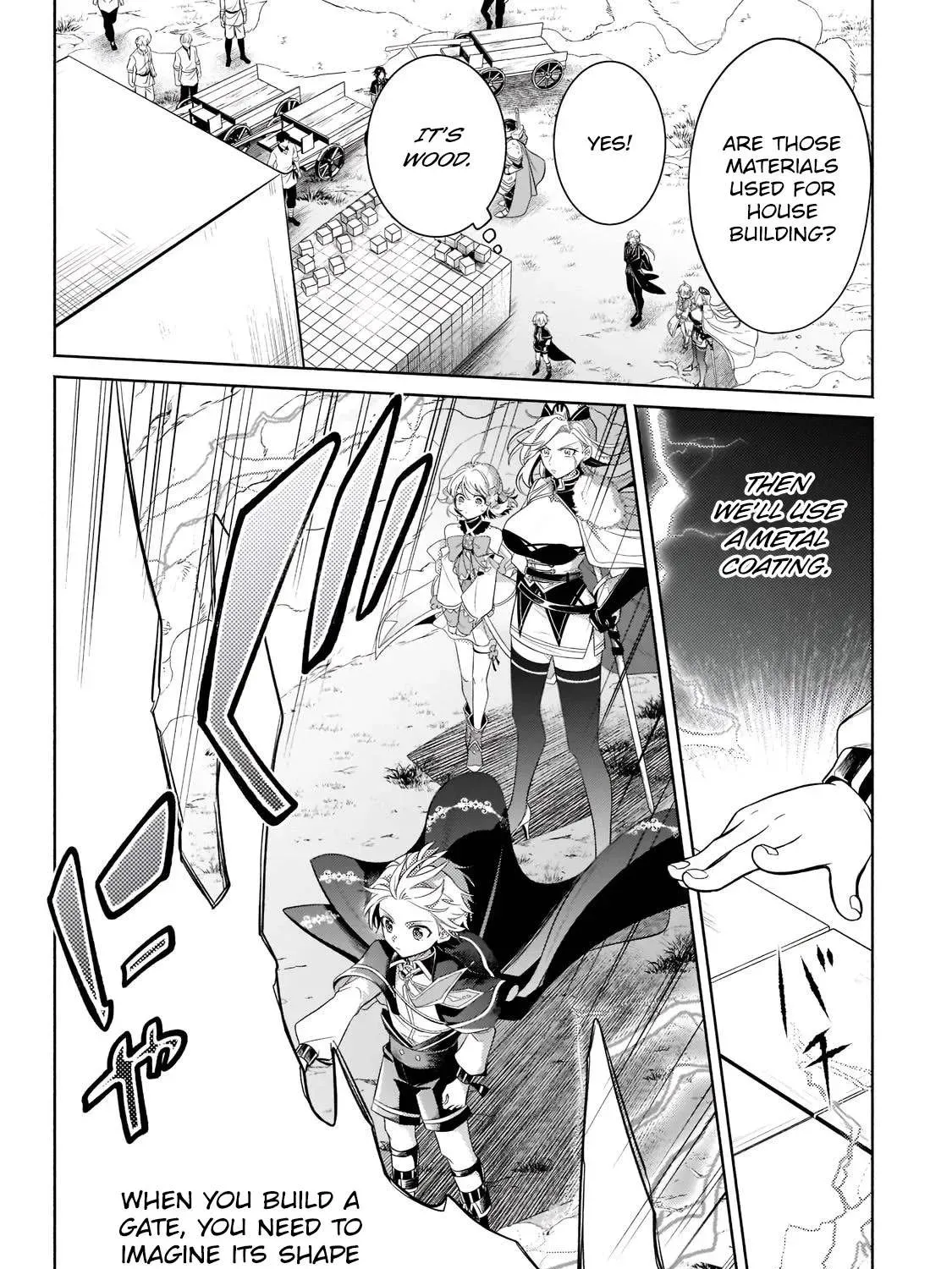 Okiraku Ryoushu no Tanoshii Ryouchi Bouei ~Seisan-kei Majutsu de Na mo na Kimura wo Saikyou no Jousai Toshi ni~ Chapter 16 page 53 - 