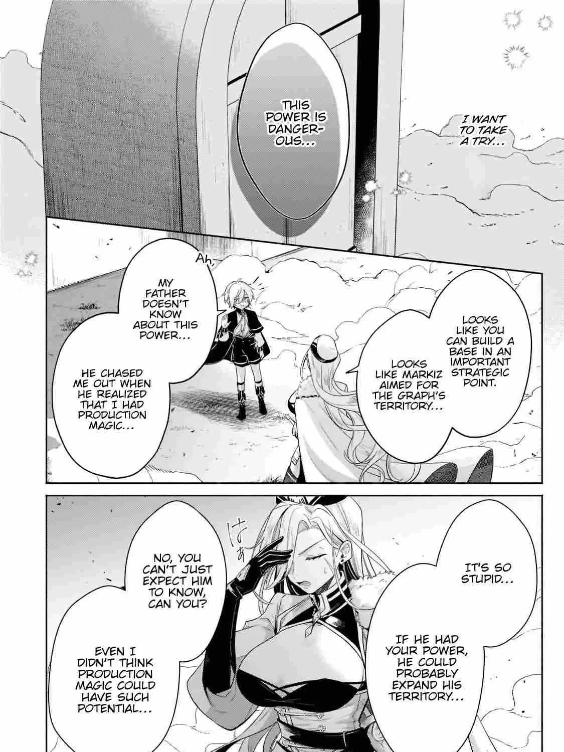 Okiraku Ryoushu no Tanoshii Ryouchi Bouei ~Seisan-kei Majutsu de Na mo na Kimura wo Saikyou no Jousai Toshi ni~ Chapter 17.5 page 13 - 