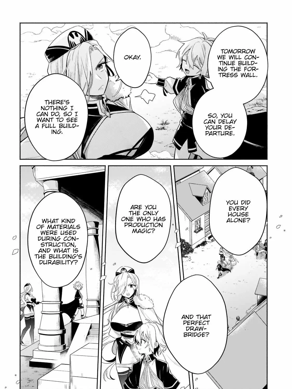 Okiraku Ryoushu no Tanoshii Ryouchi Bouei ~Seisan-kei Majutsu de Na mo na Kimura wo Saikyou no Jousai Toshi ni~ Chapter 17.5 page 15 - 