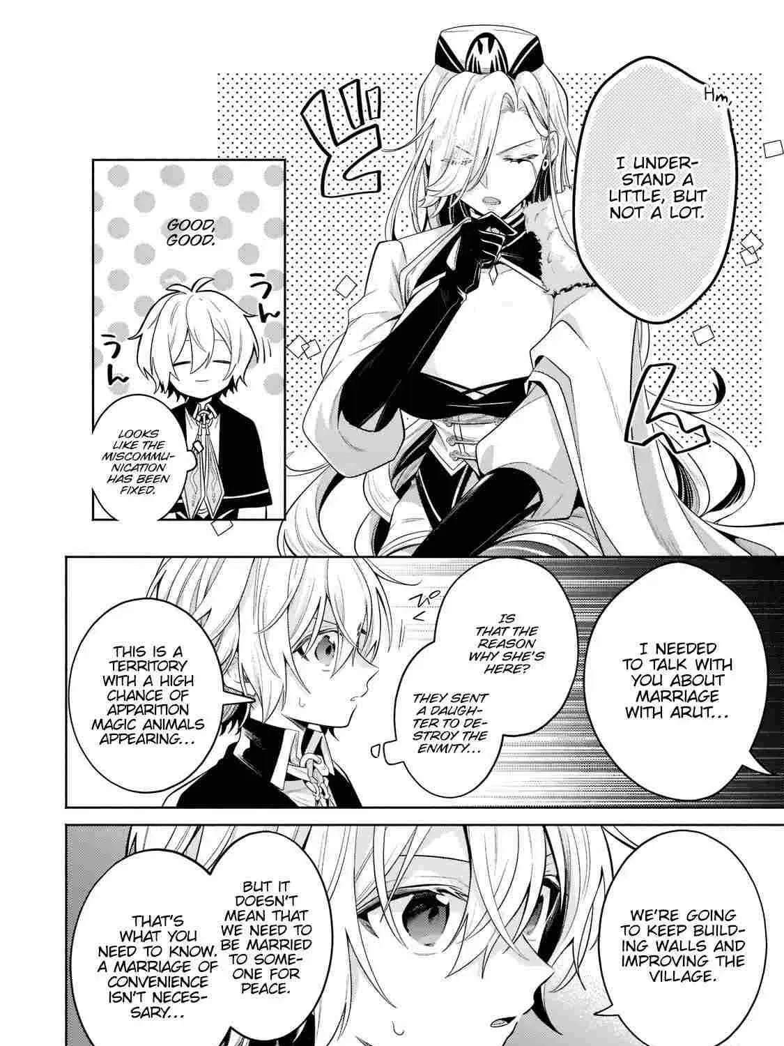 Okiraku Ryoushu no Tanoshii Ryouchi Bouei ~Seisan-kei Majutsu de Na mo na Kimura wo Saikyou no Jousai Toshi ni~ Chapter 17.5 page 17 - 