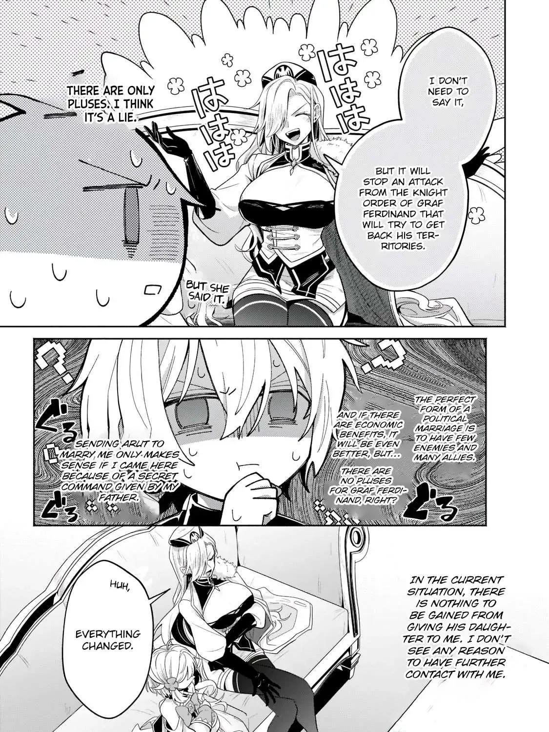 Okiraku Ryoushu no Tanoshii Ryouchi Bouei ~Seisan-kei Majutsu de Na mo na Kimura wo Saikyou no Jousai Toshi ni~ Chapter 17 page 57 - 