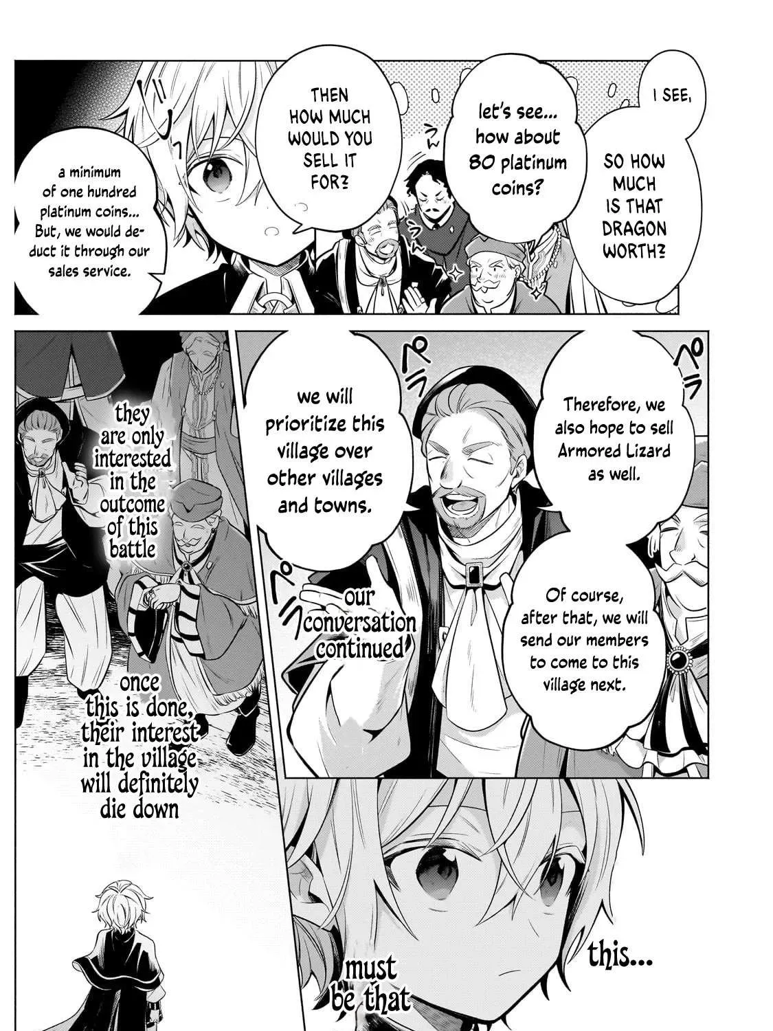 Okiraku Ryoushu no Tanoshii Ryouchi Bouei ~Seisan-kei Majutsu de Na mo na Kimura wo Saikyou no Jousai Toshi ni~ Chapter 22 page 37 - 