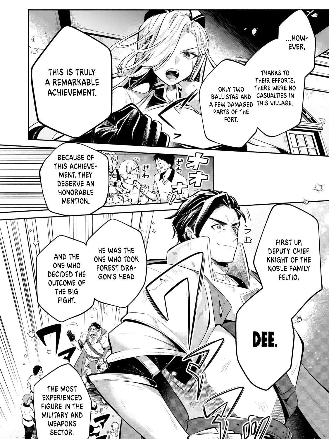 Okiraku Ryoushu no Tanoshii Ryouchi Bouei ~Seisan-kei Majutsu de Na mo na Kimura wo Saikyou no Jousai Toshi ni~ Chapter 22 page 7 - 