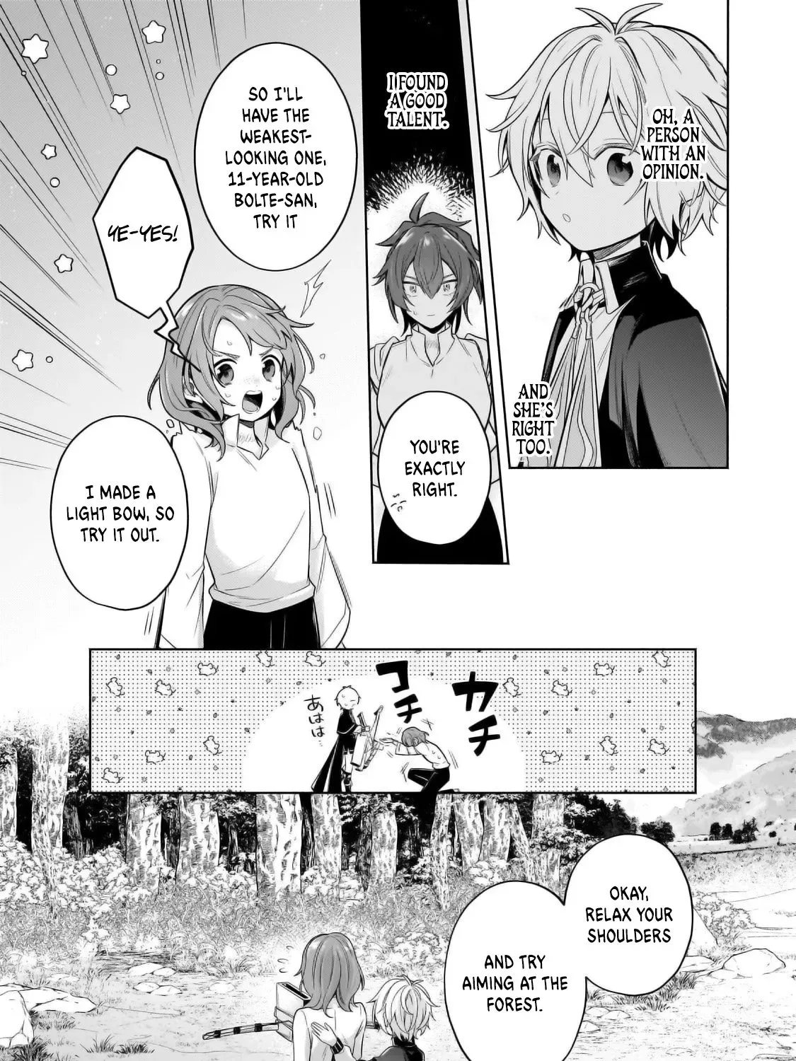 Okiraku Ryoushu no Tanoshii Ryouchi Bouei ~Seisan-kei Majutsu de Na mo na Kimura wo Saikyou no Jousai Toshi ni~ Chapter 30.1: A Smile From Your Heart (1) page 10 - 