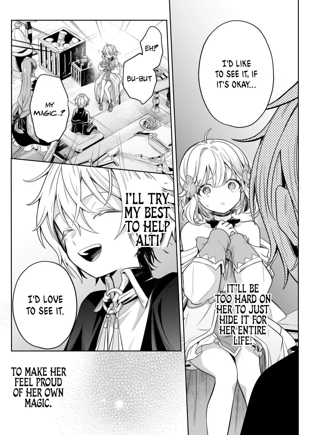 Okiraku Ryoushu no Tanoshii Ryouchi Bouei ~Seisan-kei Majutsu de Na mo na Kimura wo Saikyou no Jousai Toshi ni~ Chapter 30.2: A Smile From Your Heart (2) page 22 - 