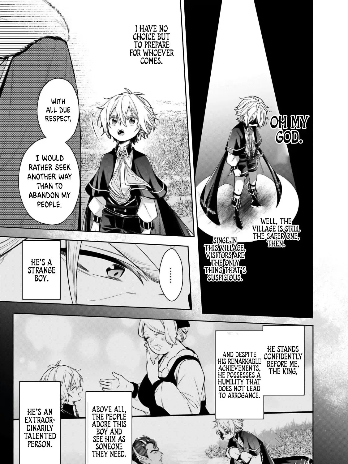 Okiraku Ryoushu no Tanoshii Ryouchi Bouei ~Seisan-kei Majutsu de Na mo na Kimura wo Saikyou no Jousai Toshi ni~ Chapter 34.1 page 14 - 
