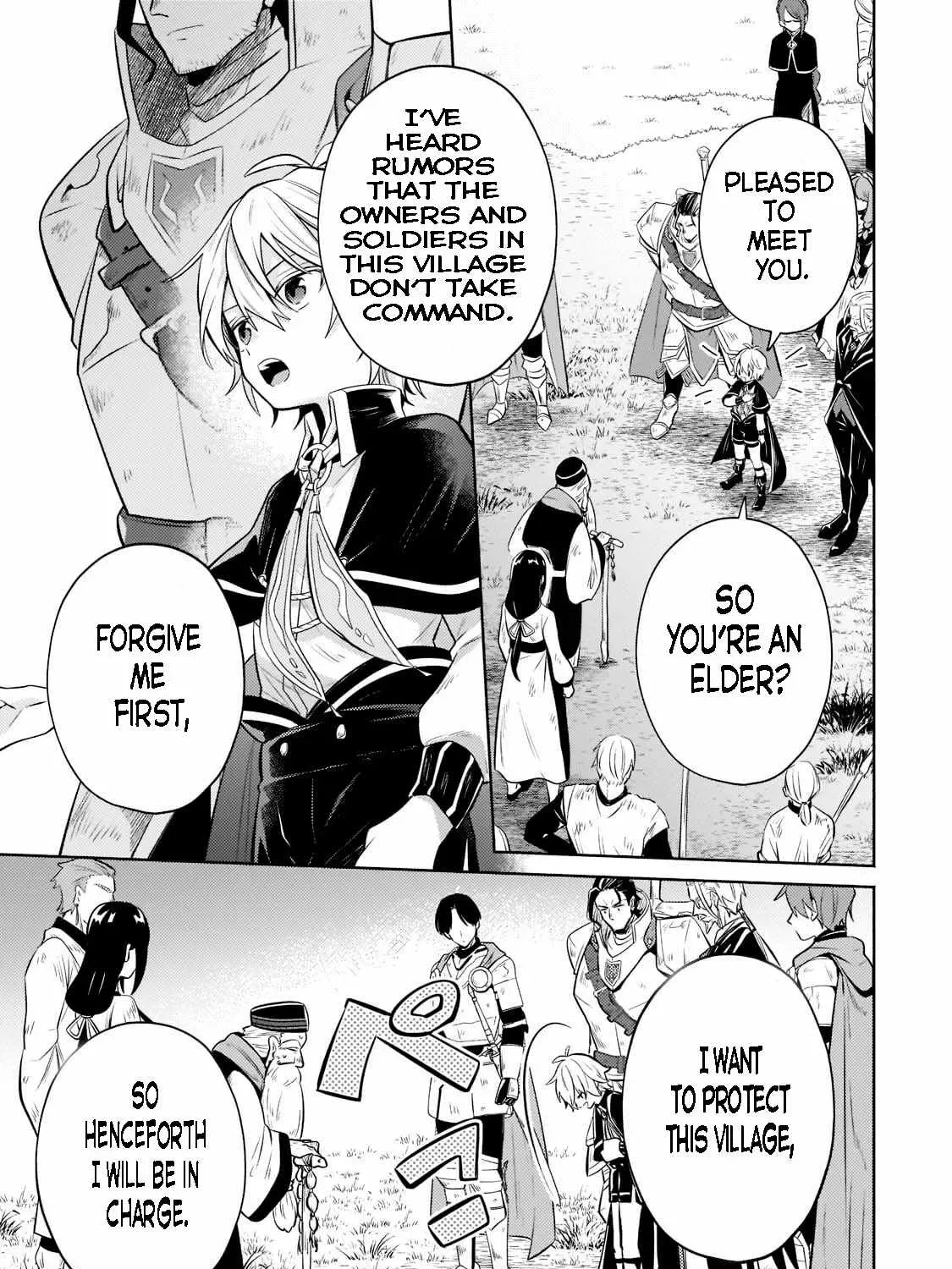Okiraku Ryoushu no Tanoshii Ryouchi Bouei ~Seisan-kei Majutsu de Na mo na Kimura wo Saikyou no Jousai Toshi ni~ Chapter 7.1 page 5 - 