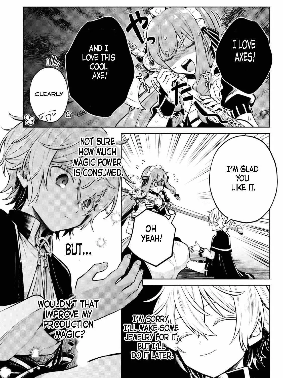 Okiraku Ryoushu no Tanoshii Ryouchi Bouei ~Seisan-kei Majutsu de Na mo na Kimura wo Saikyou no Jousai Toshi ni~ Chapter 8.2 page 19 - 