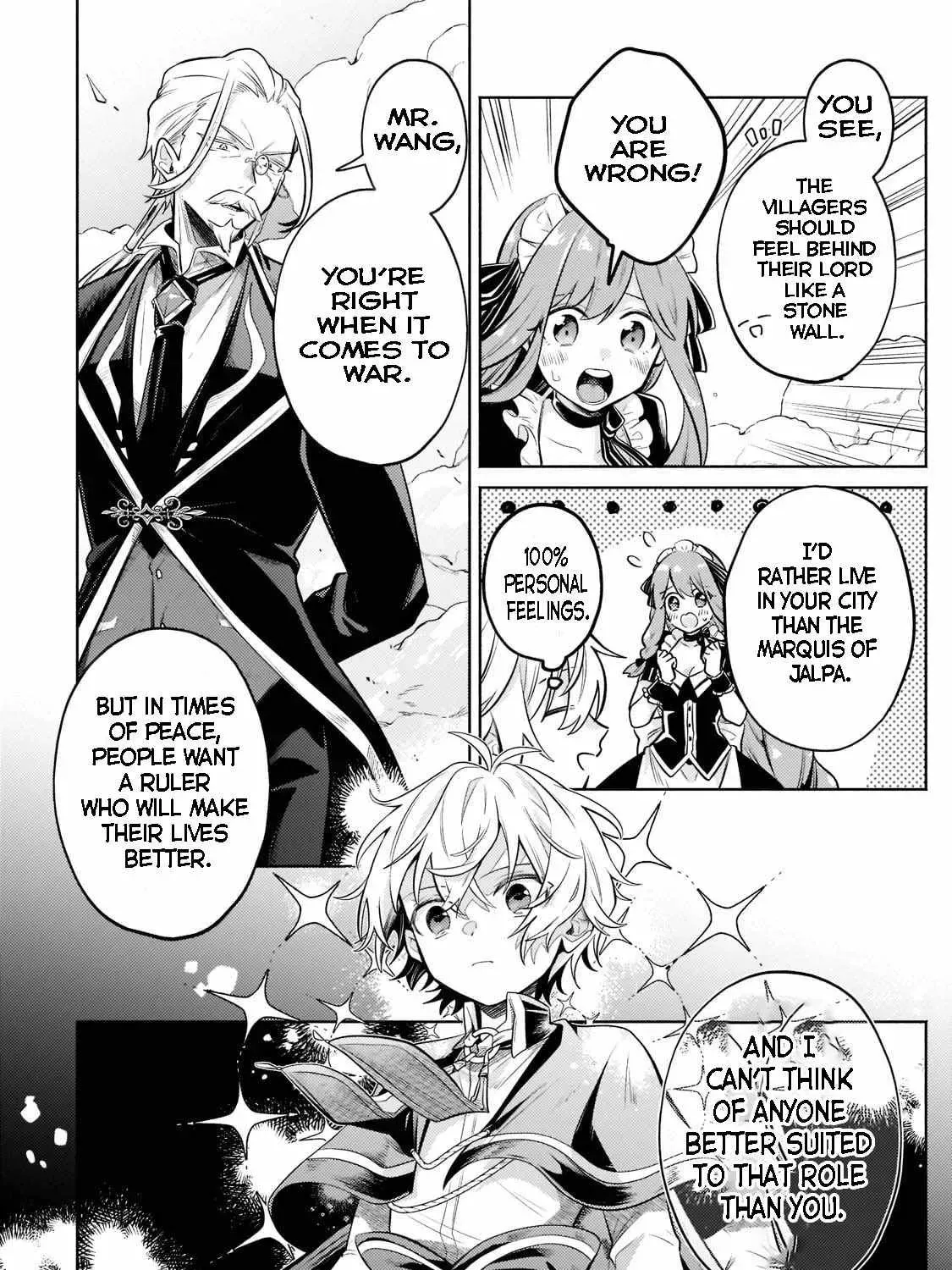 Okiraku Ryoushu no Tanoshii Ryouchi Bouei ~Seisan-kei Majutsu de Na mo na Kimura wo Saikyou no Jousai Toshi ni~ Chapter 9.2 page 15 - 