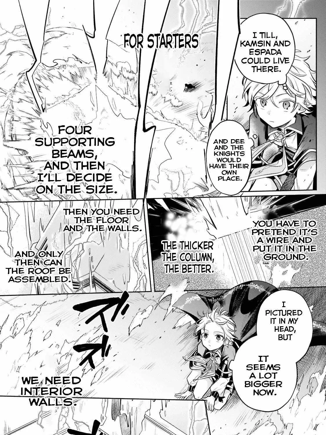 Okiraku Ryoushu no Tanoshii Ryouchi Bouei ~Seisan-kei Majutsu de Na mo na Kimura wo Saikyou no Jousai Toshi ni~ Chapter 9.2 page 7 - 