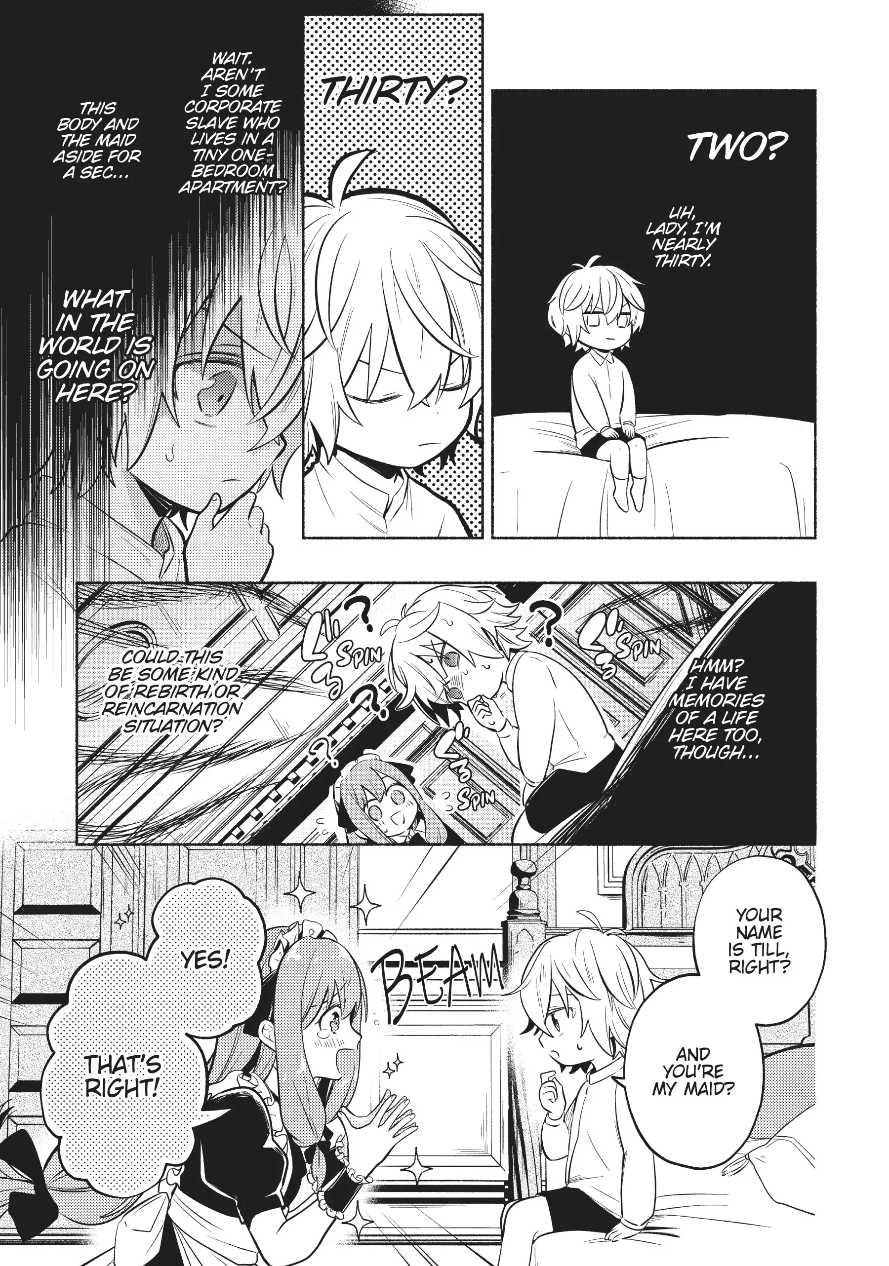 Okiraku Ryoushu no Tanoshii Ryouchi Bouei Chapter 1 page 11 - 