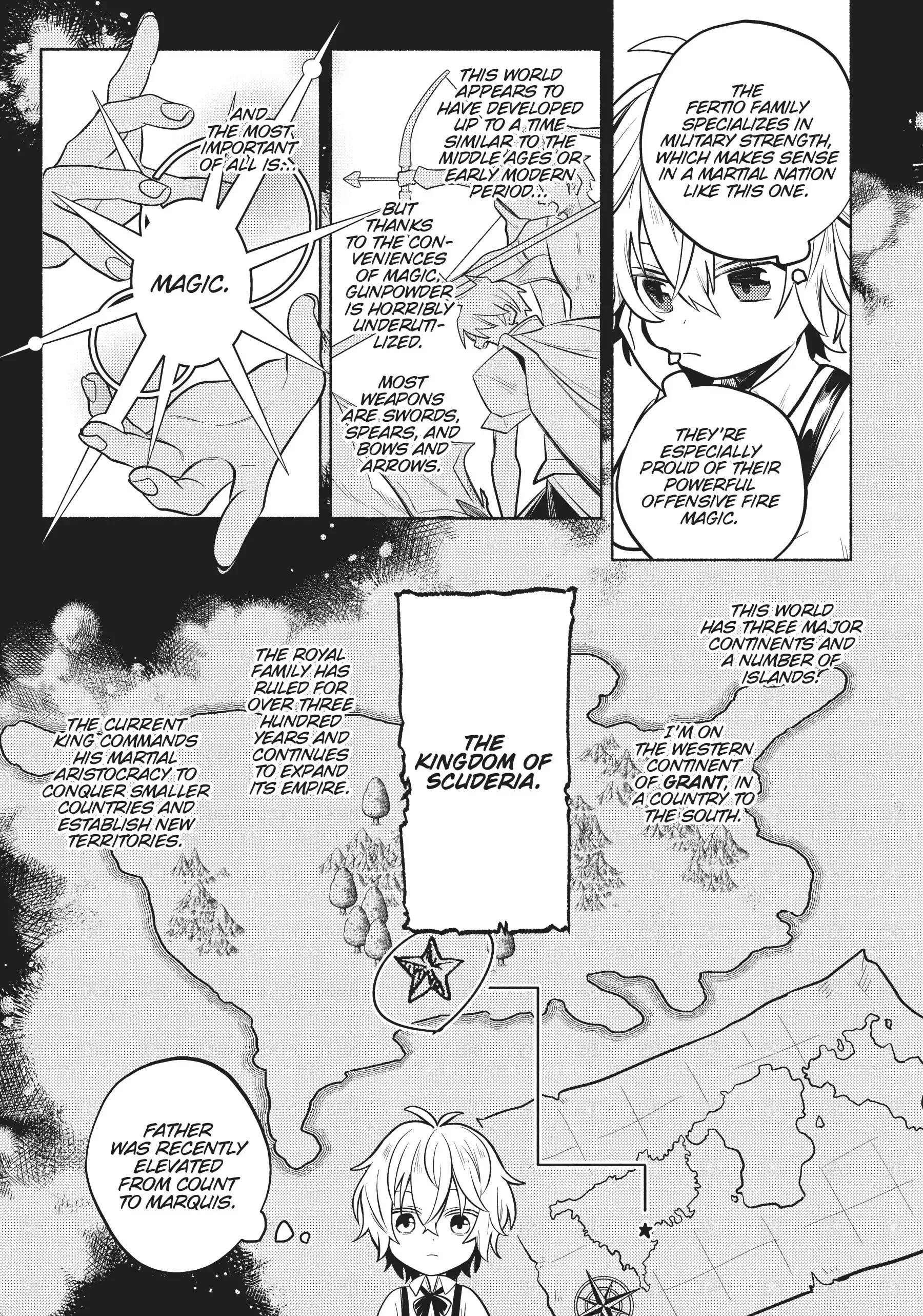 Okiraku Ryoushu no Tanoshii Ryouchi Bouei Chapter 1 page 21 - 