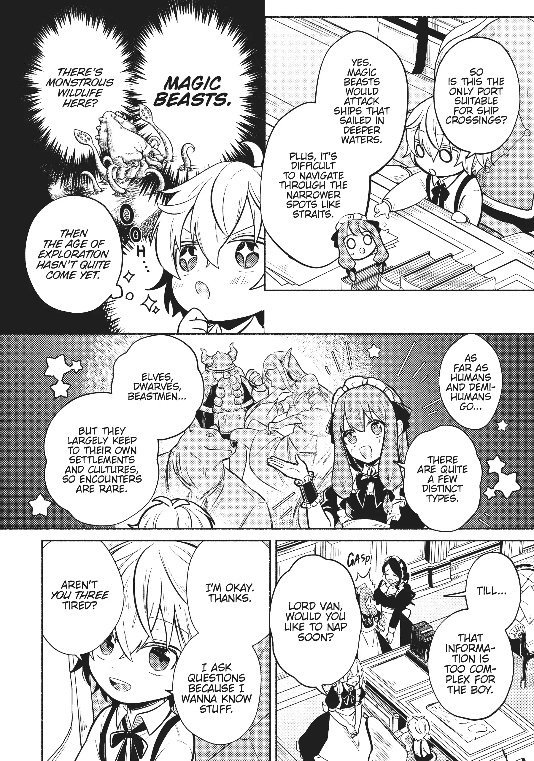 Okiraku Ryoushu no Tanoshii Ryouchi Bouei Chapter 1 page 22 - 