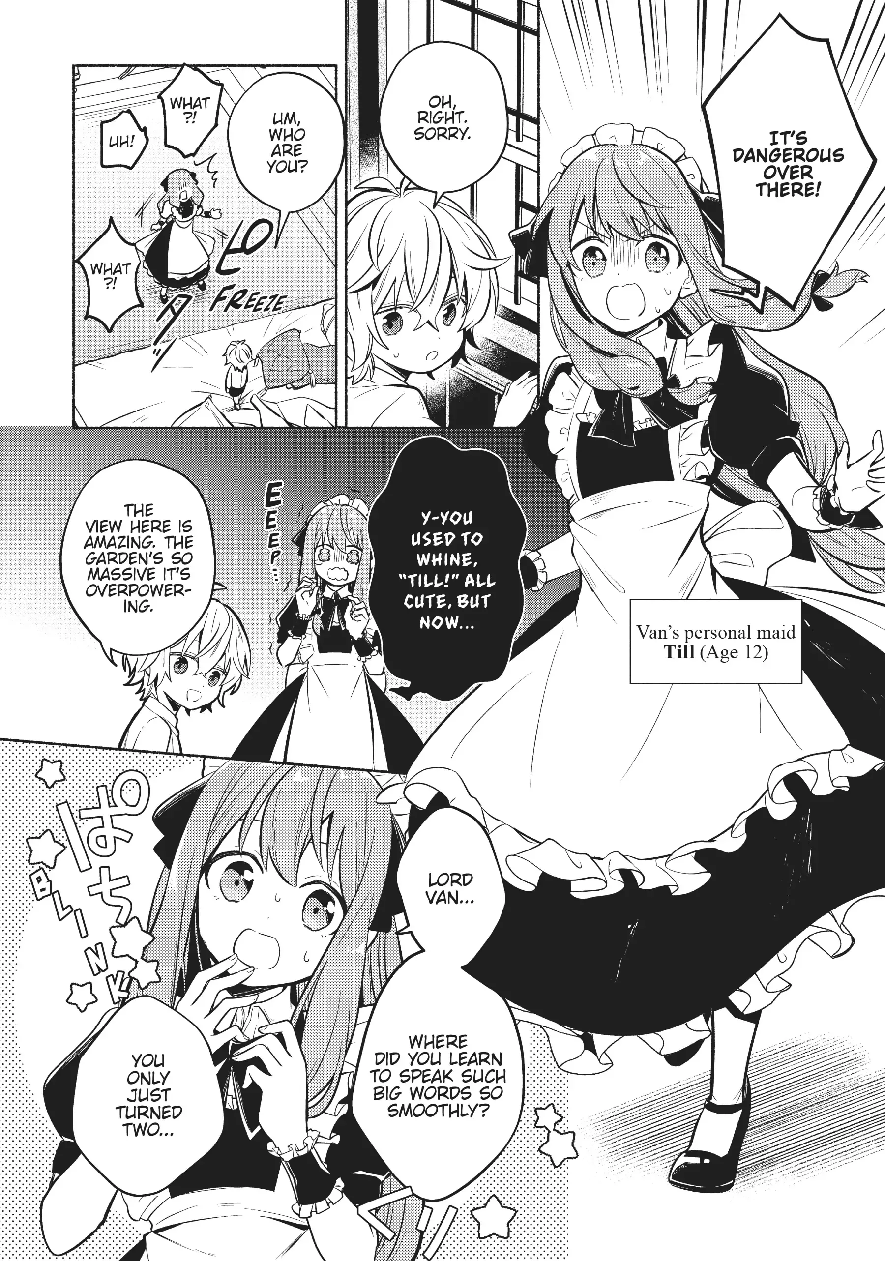 Okiraku Ryoushu no Tanoshii Ryouchi Bouei Chapter 1 page 10 - 