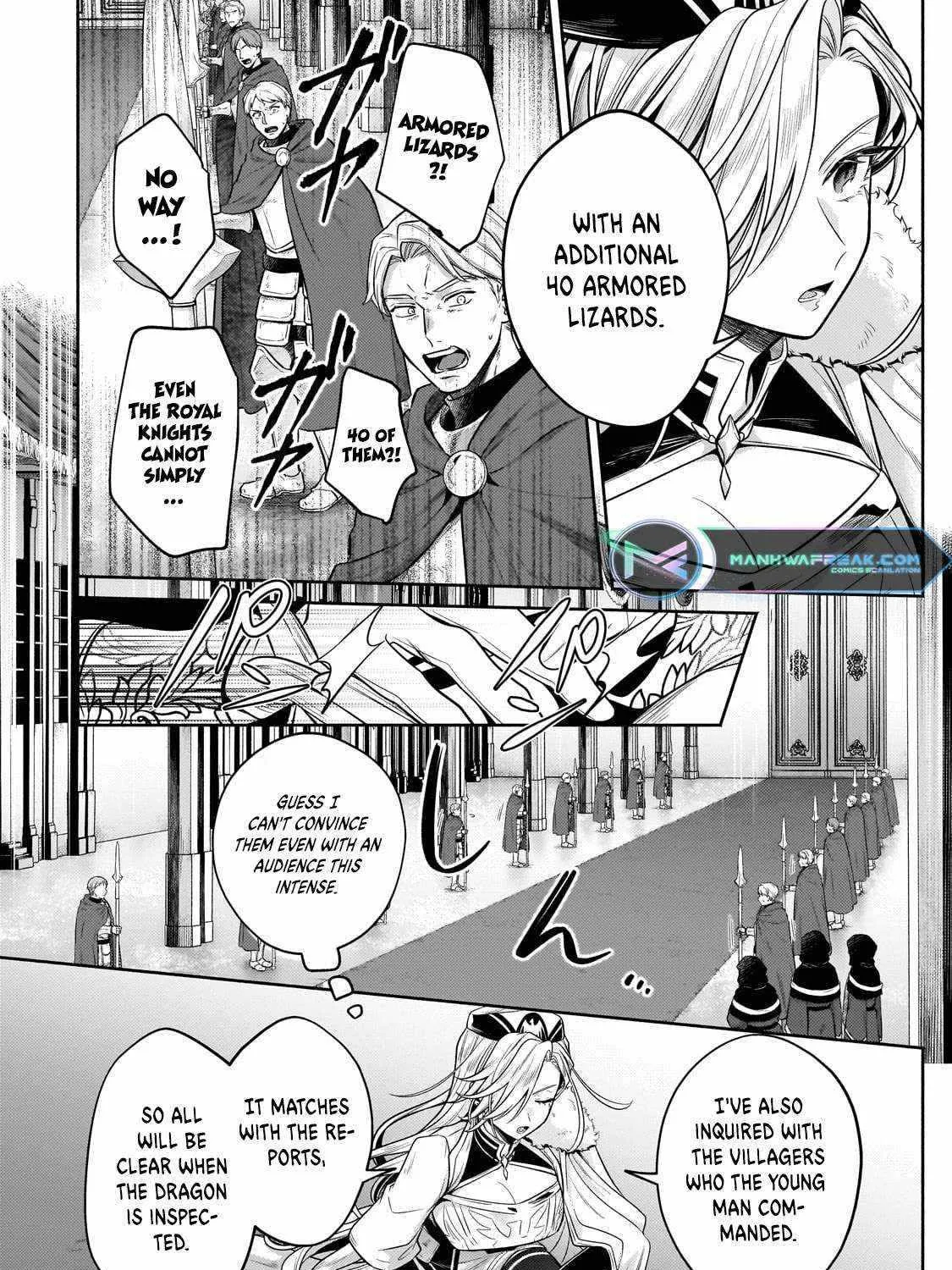 Okiraku Ryoushu no Tanoshii Ryouchi Bouei Chapter 24.1 page 28 - 