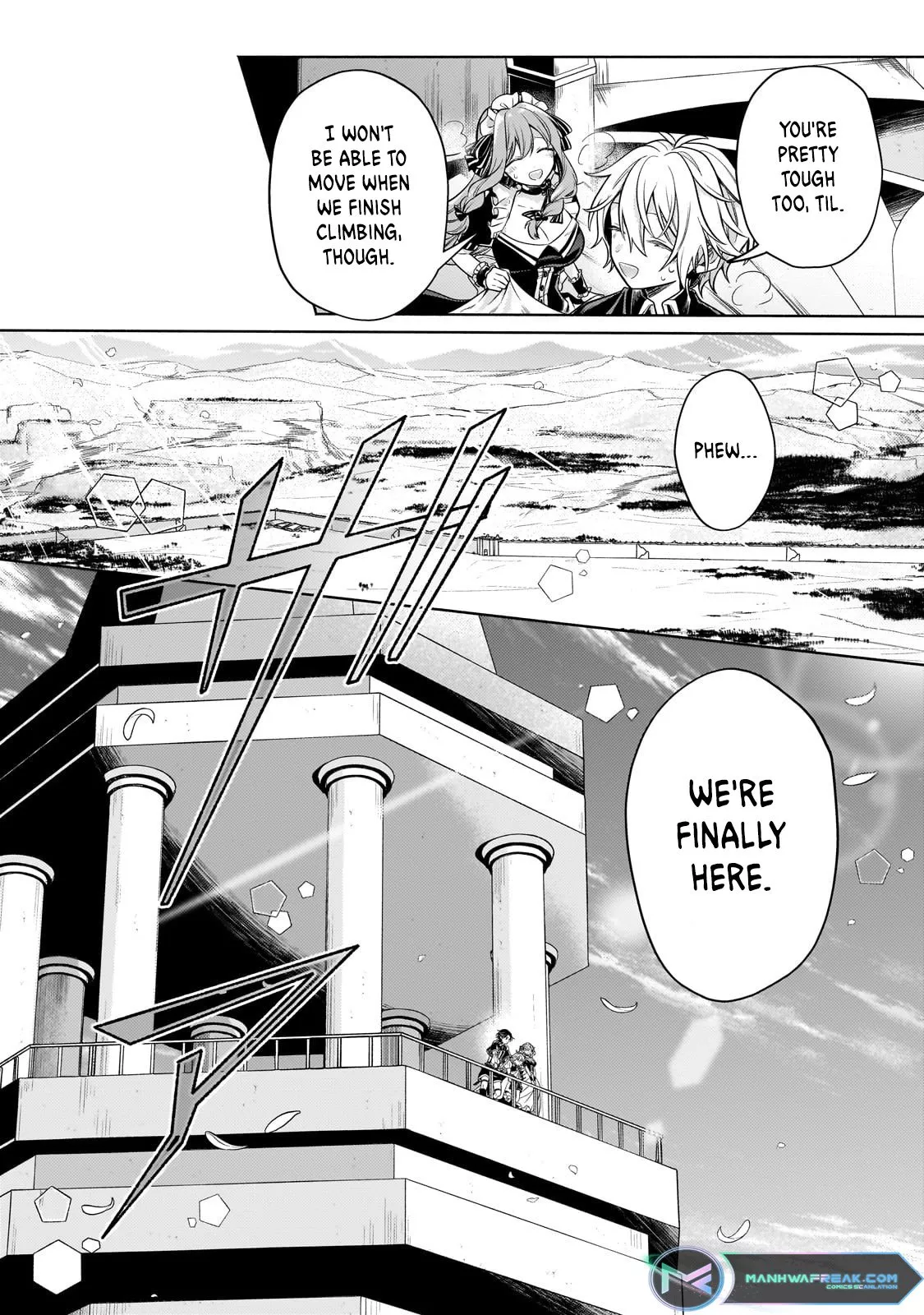 Okiraku Ryoushu no Tanoshii Ryouchi Bouei Chapter 24.2 page 12 - 